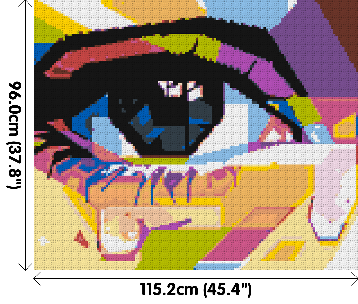 Crying Eye - Brick Art Mosaic Kit