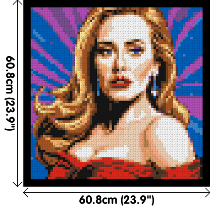 Adele - Brick Art Mosaic Kit