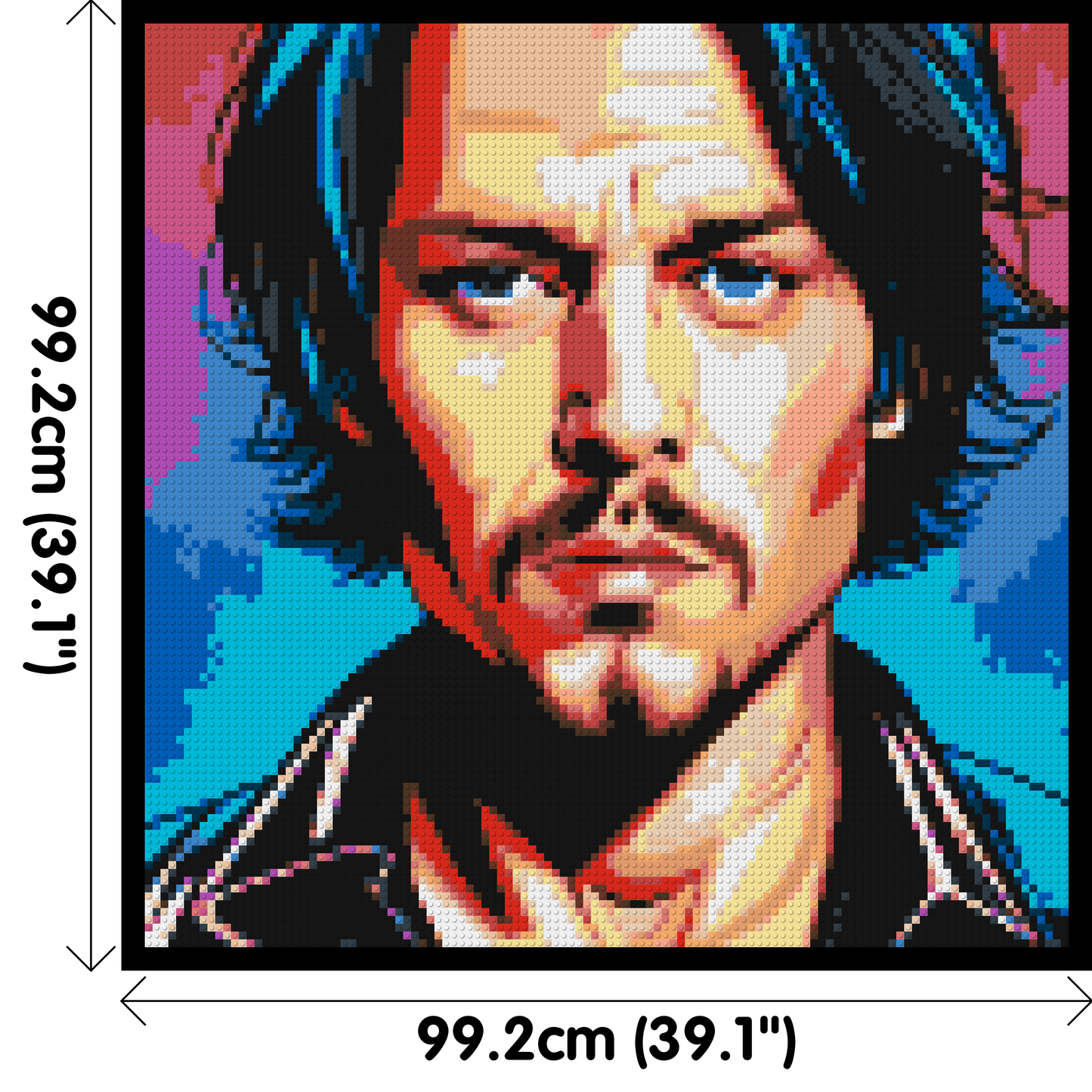 Johnny Depp - Brick Art Mosaic Kit