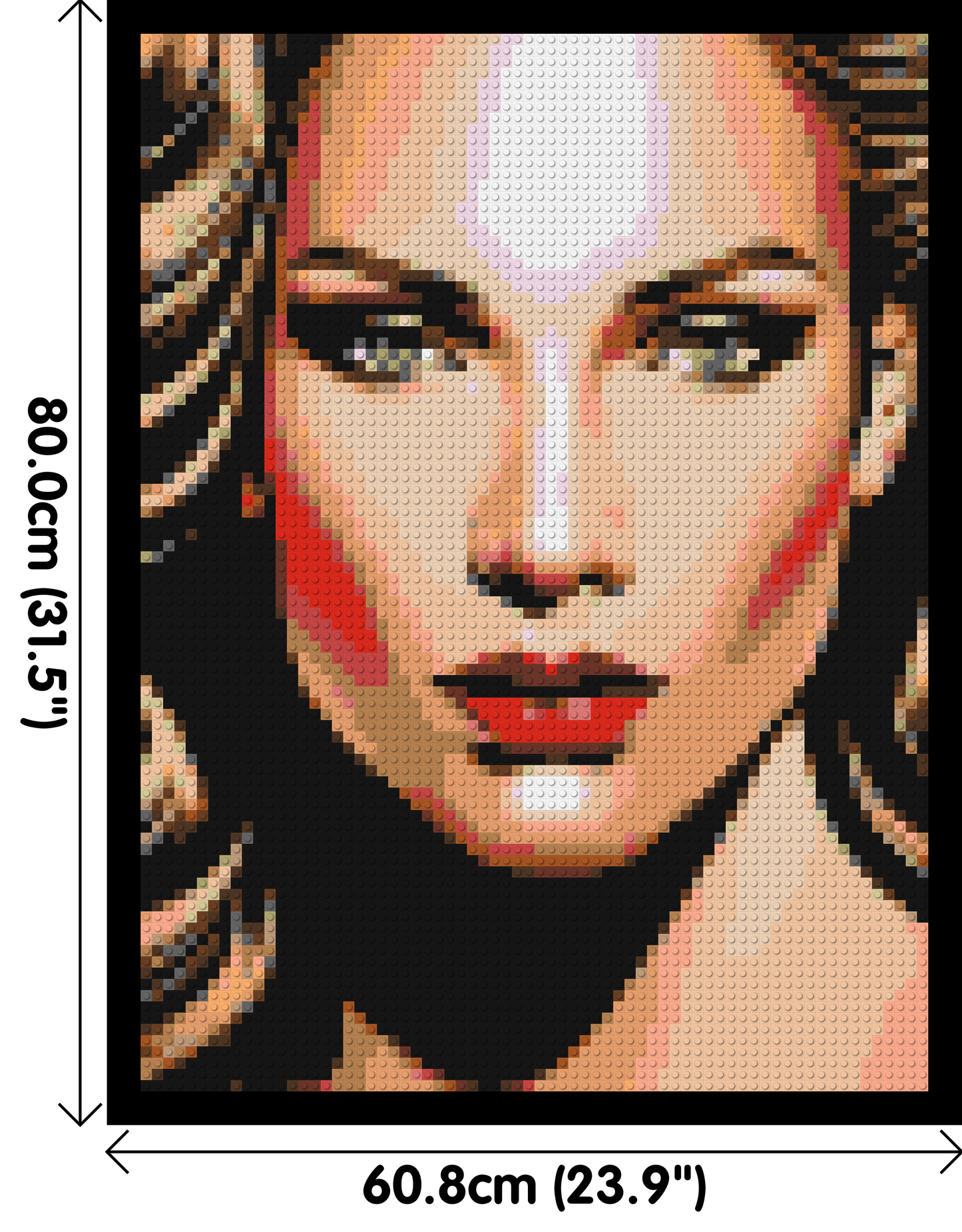 Jennifer Lopez - Brick Art Mosaic Kit