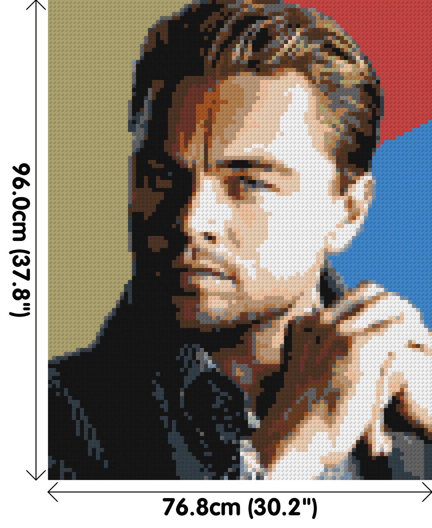Leonardo Dicaprio - Brick Art Mosaic Kit