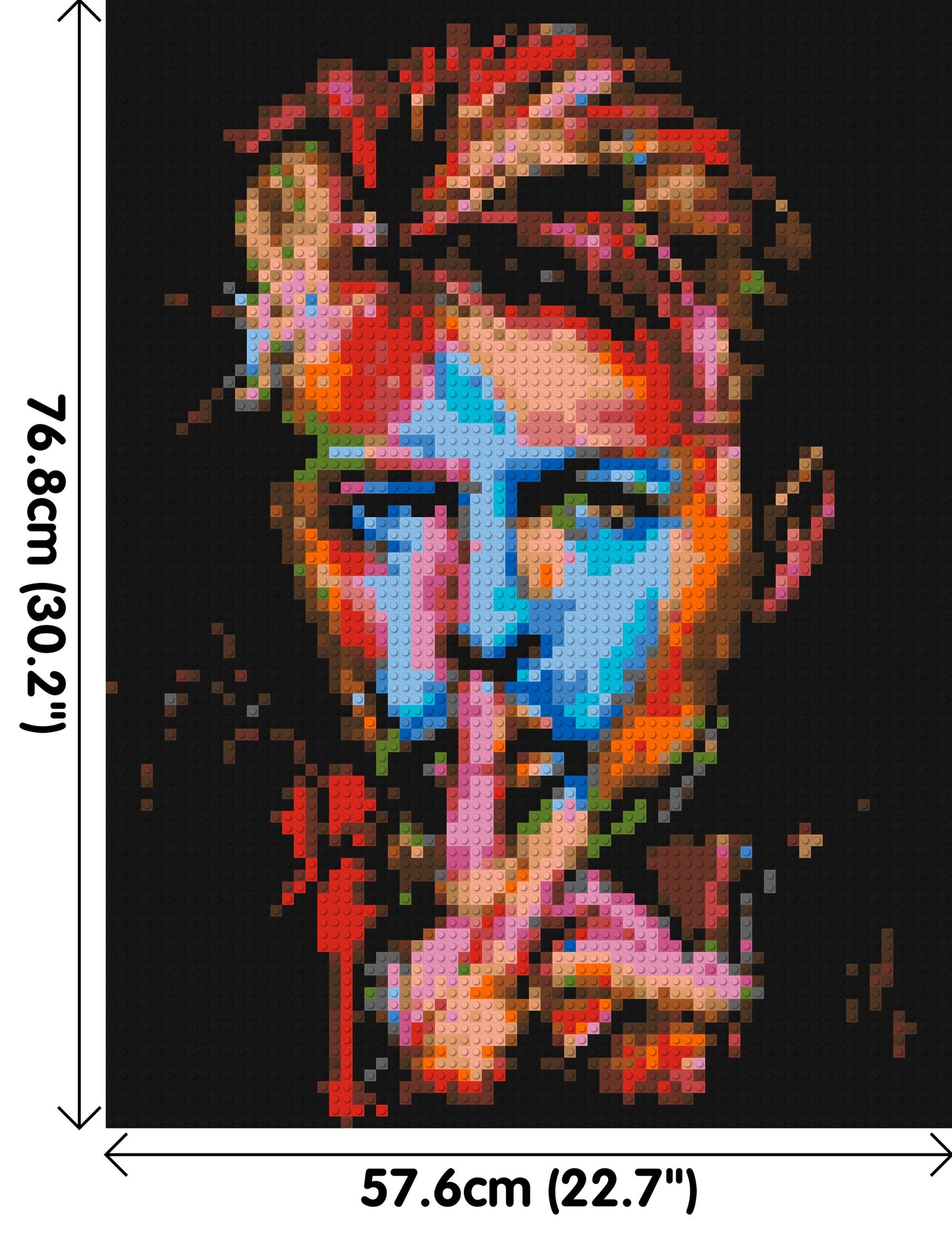 David Bowie - Brick Art Mosaic Kit