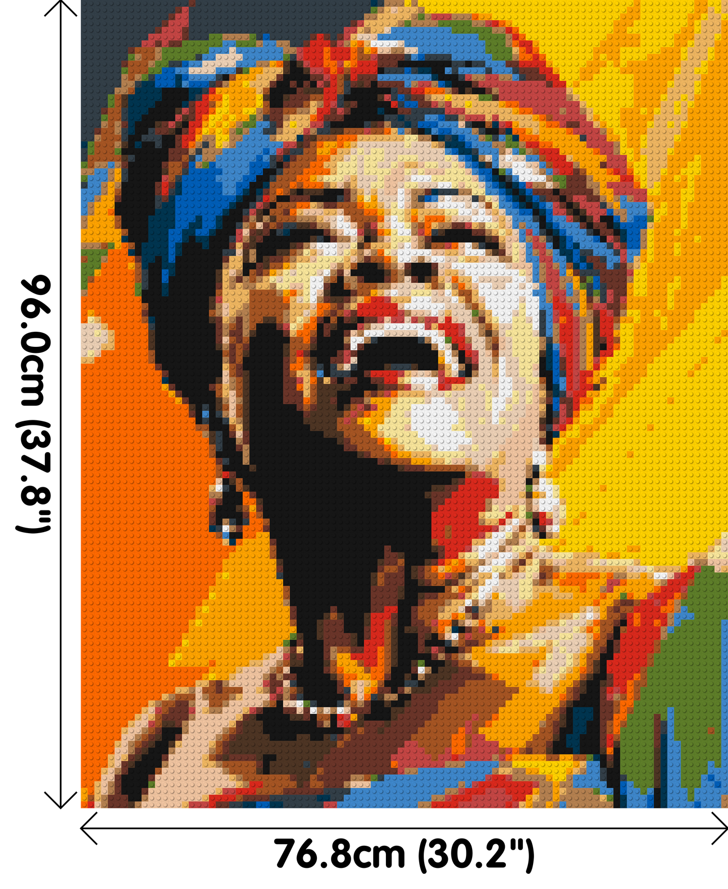Maya Angelou - Brick Art Mosaic Kit