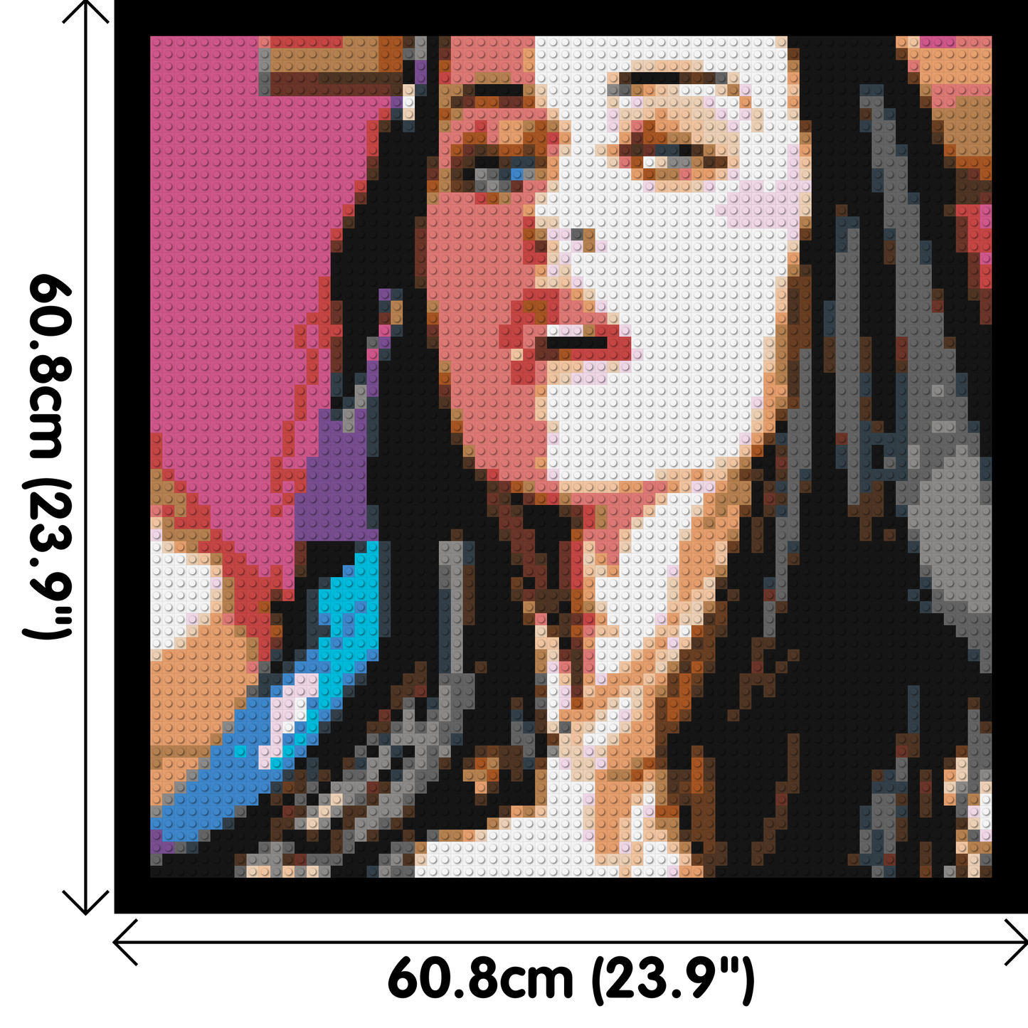 Katy Perry #2 - Brick Art Mosaic Kit