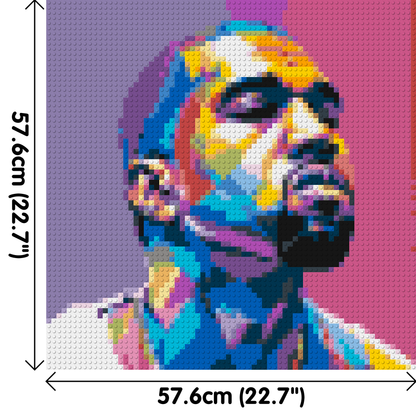 Kanye West - Brick Art Mosaic Kit