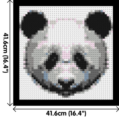 Panda - Brick Art Mosaic Kit 2x2 large