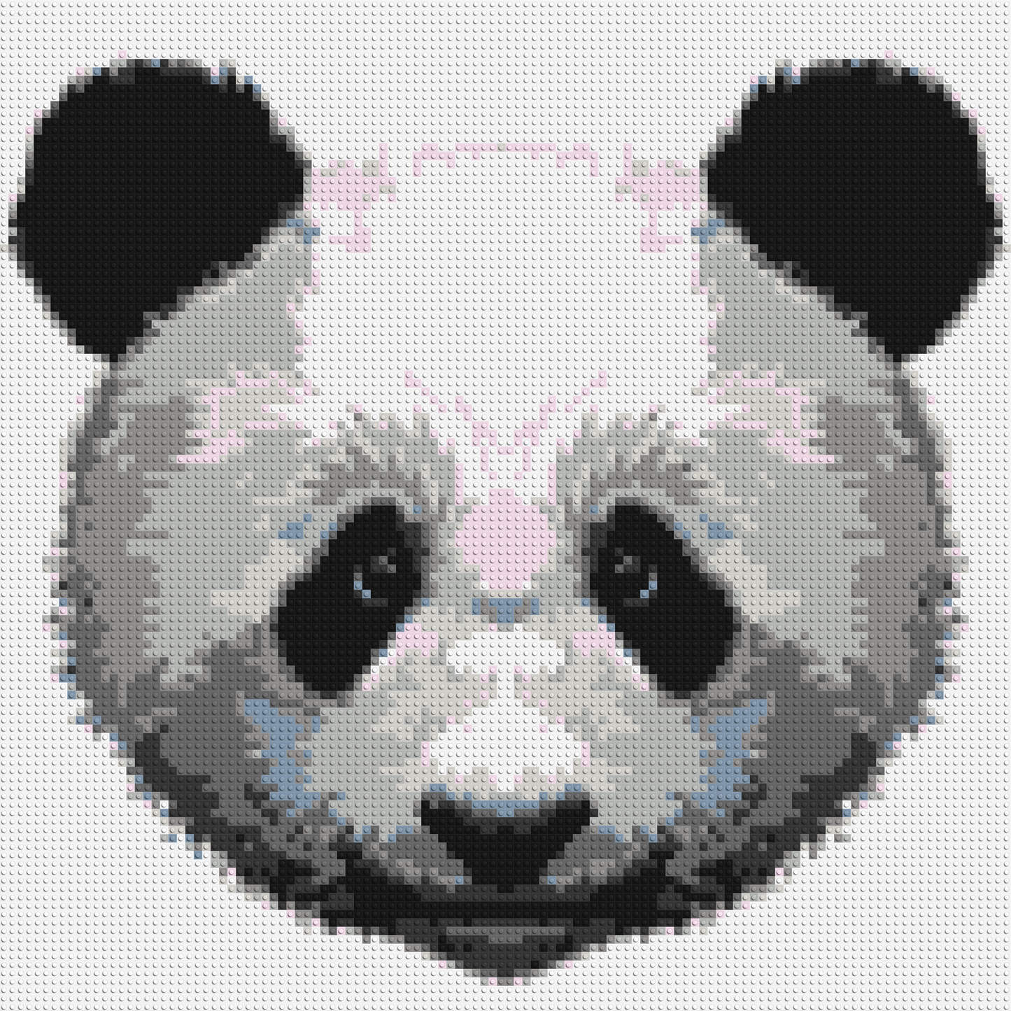 Panda - Brick Art Mosaic Kit 5x5 large