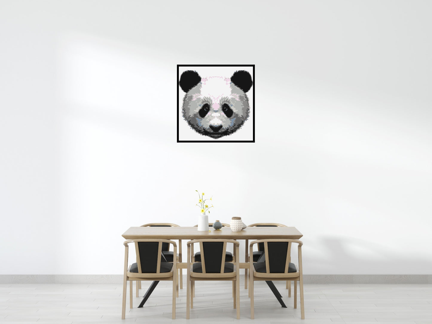 Panda - Brick Art Mosaic Kit 5x5 large