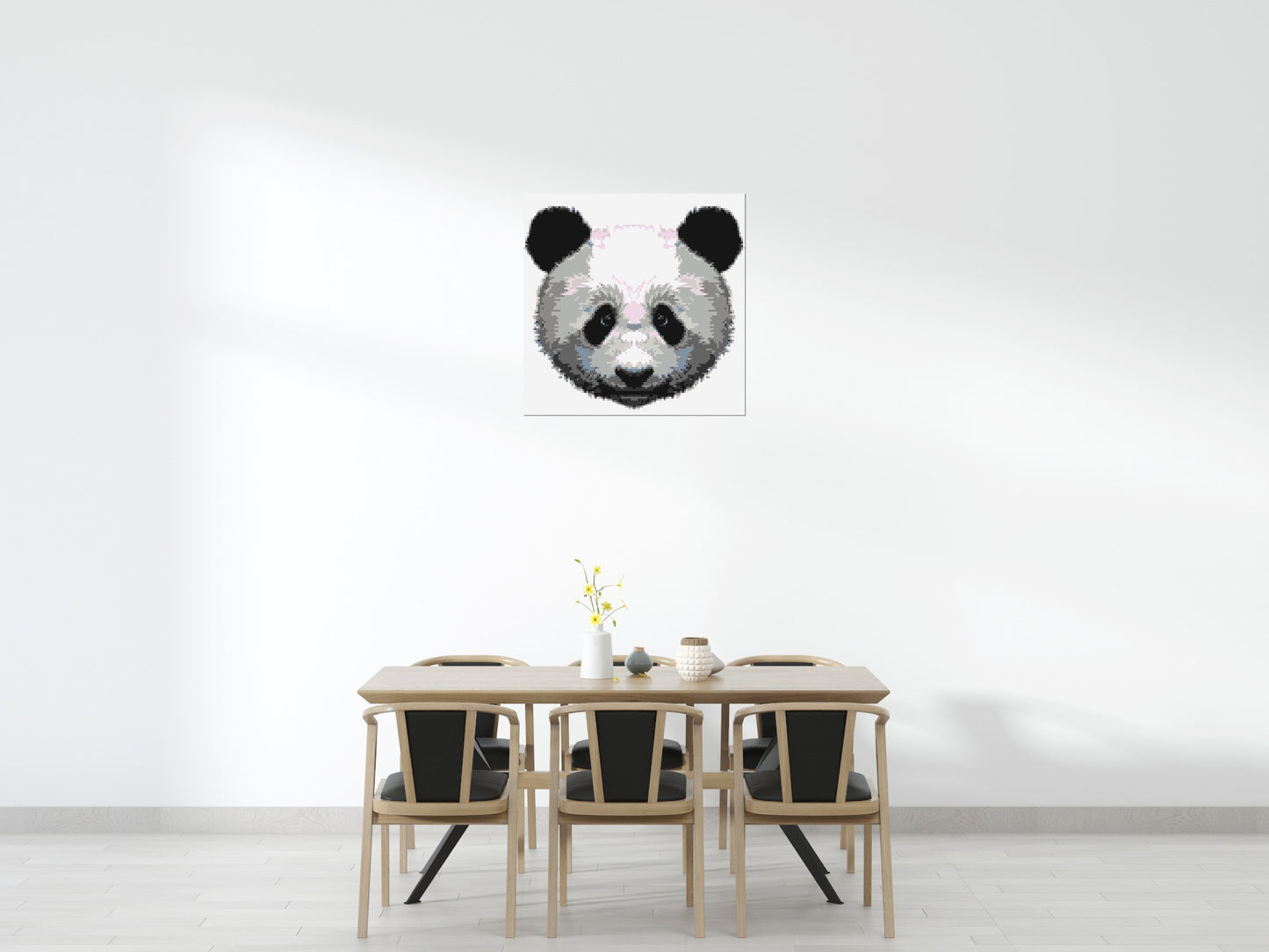 Panda - Brick Art Mosaic Kit 5x5 large