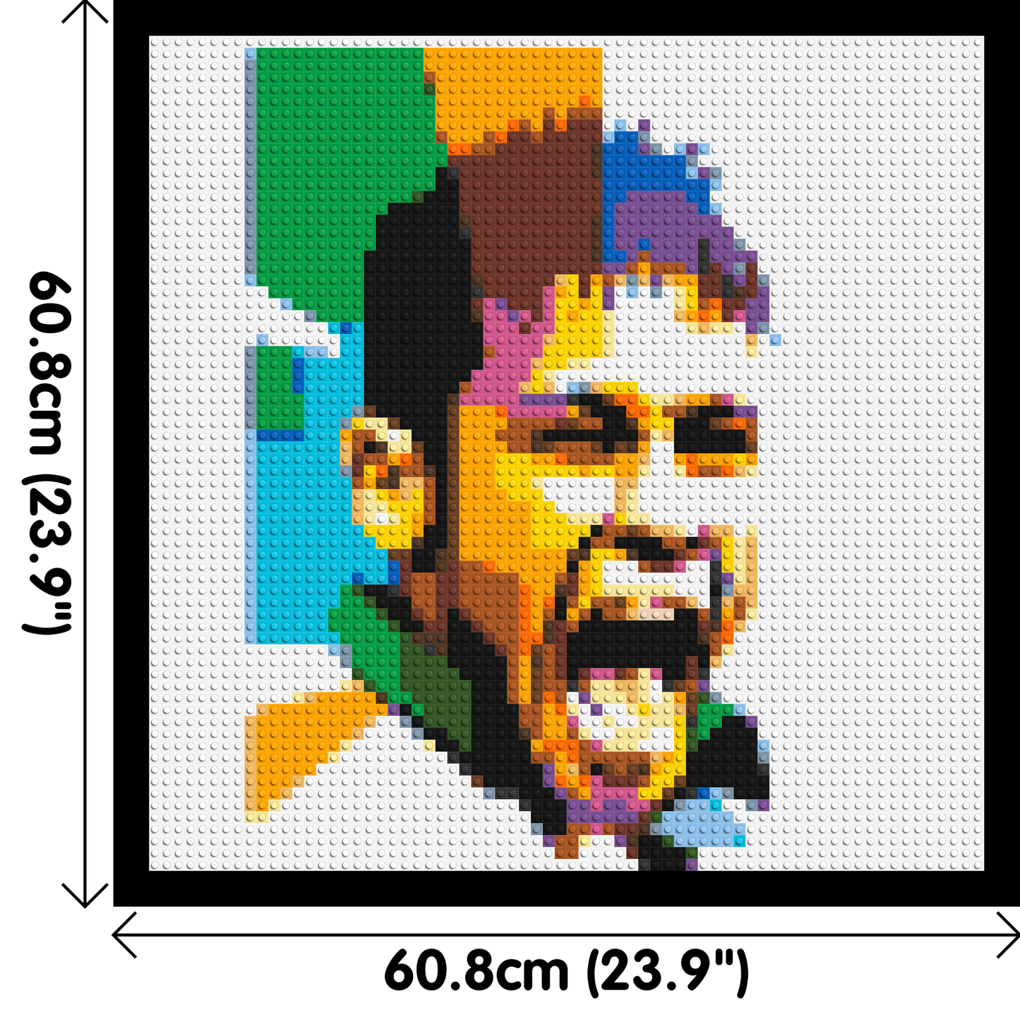 Neymar - Brick Art Mosaic Kit 3x3 large