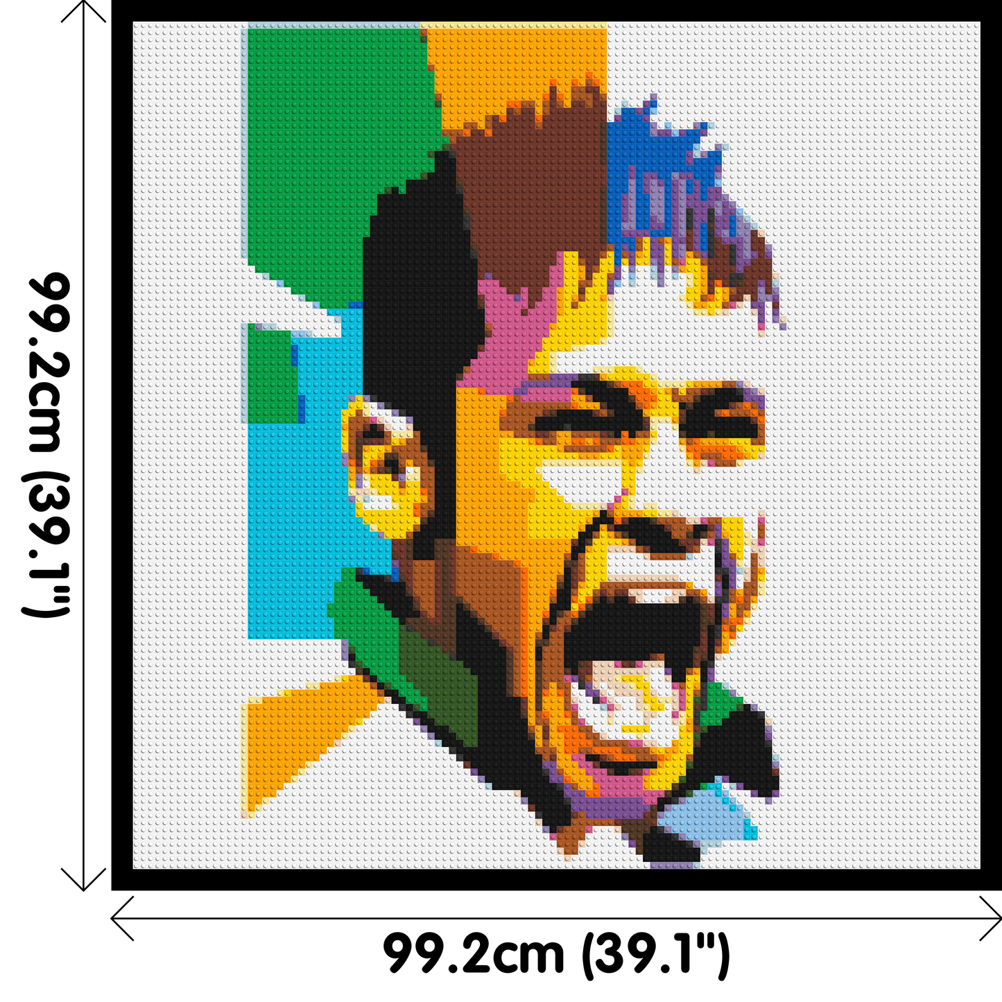 Neymar - Brick Art Mosaic Kit 5x5 large