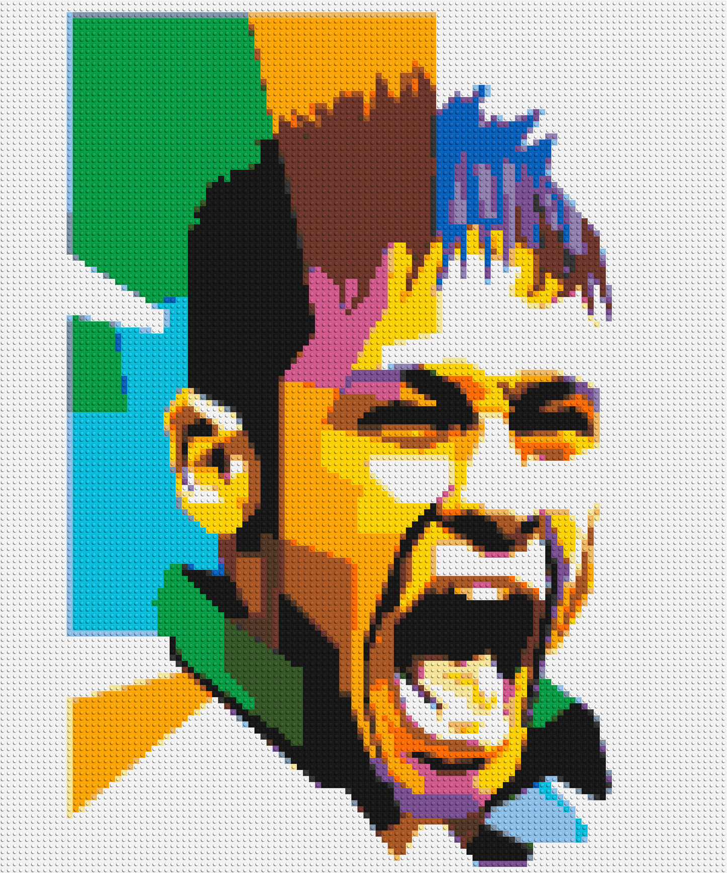 Neymar - Brick Art Mosaic Kit 5x6 large