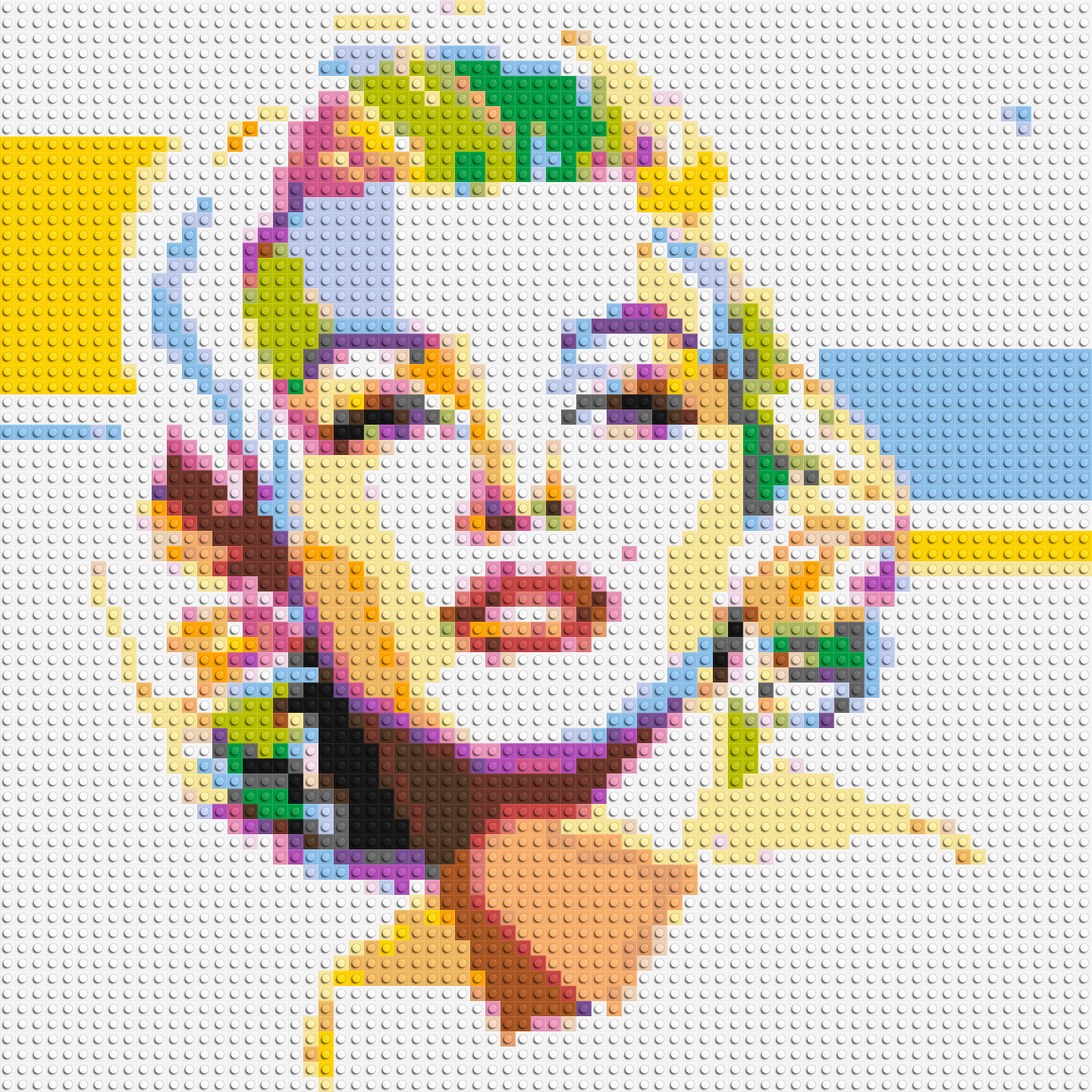 Marilyn Monroe - Brick Art Mosaic Kit 3x3 large