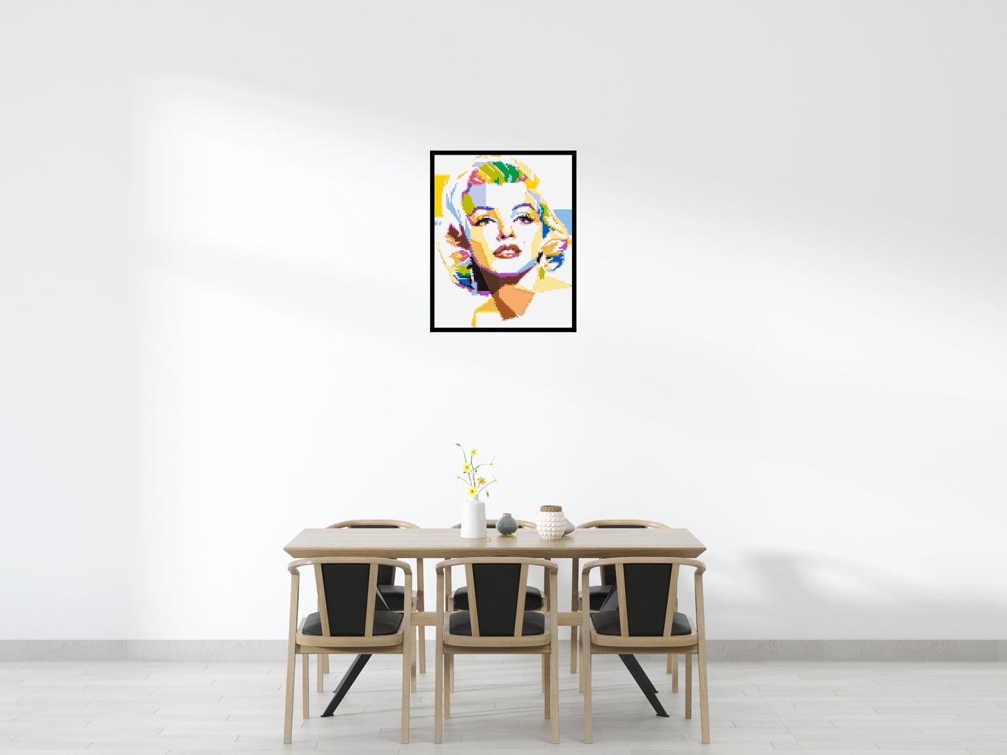 Marilyn Monroe - Brick Art Mosaic Kit 4x5 large