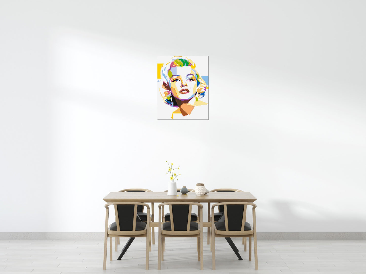 Marilyn Monroe - Brick Art Mosaic Kit 4x5 large