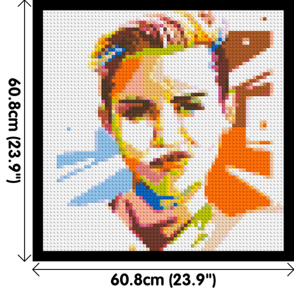 Miley Cyrus - Brick Art Mosaic Kit 3x3 large