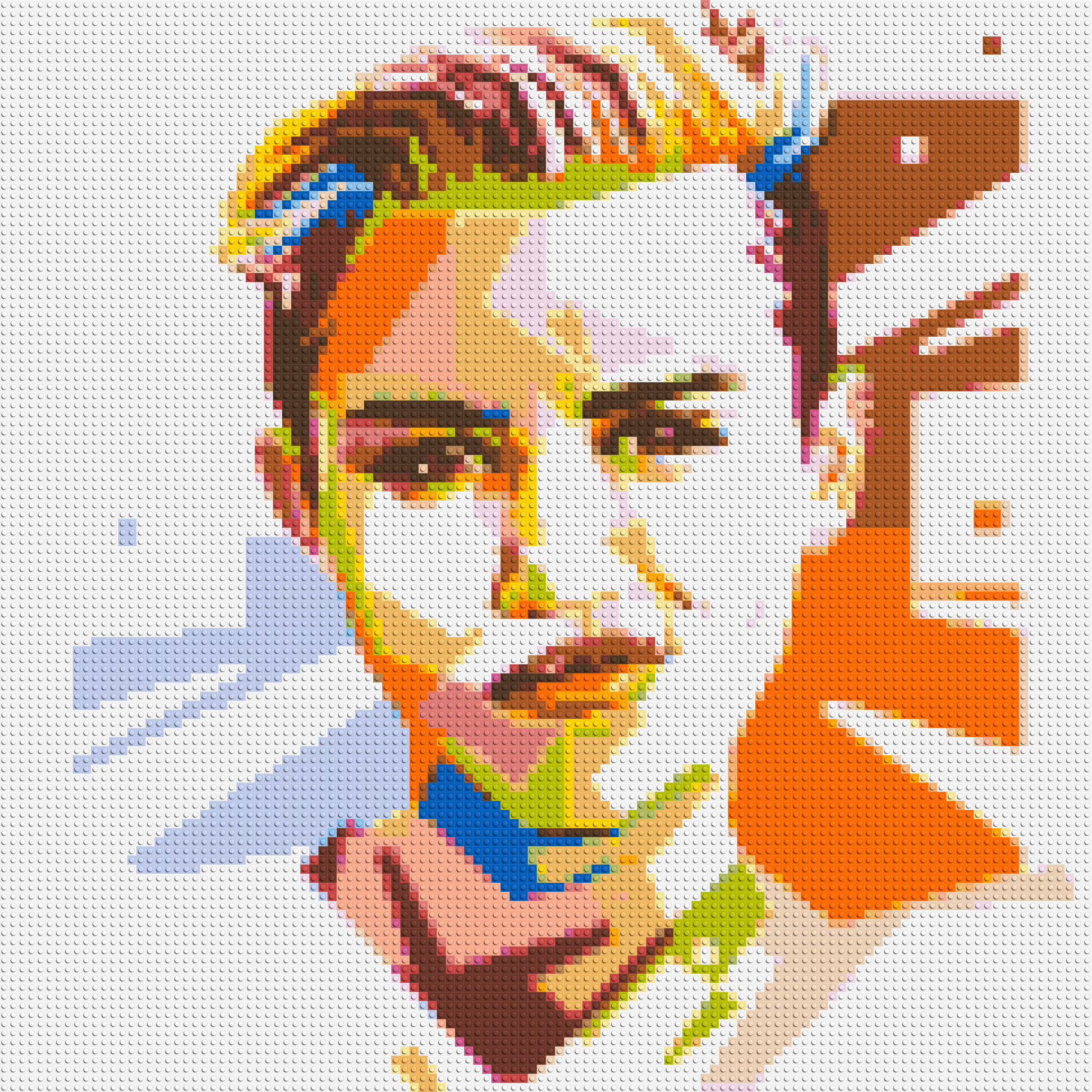 Miley Cyrus - Brick Art Mosaic Kit 5x5 large