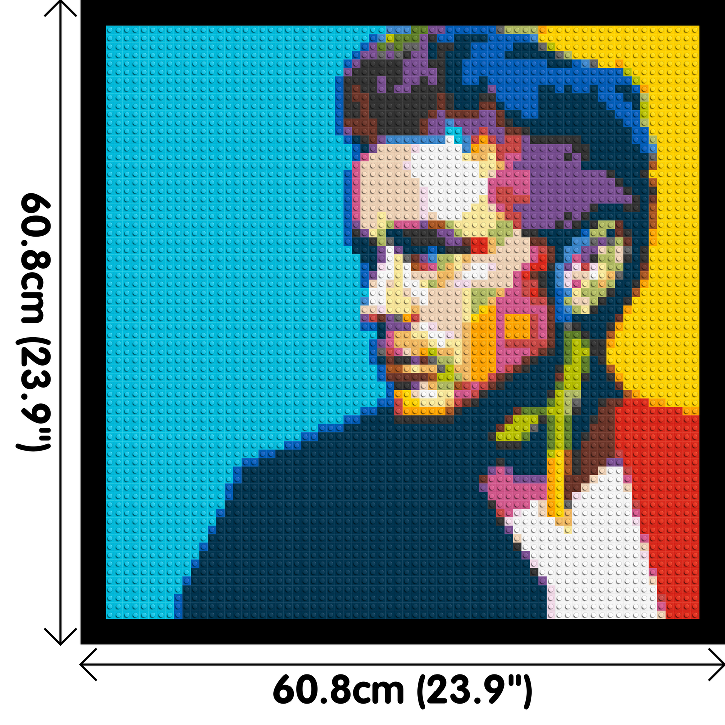 James Dean - Brick Art Mosaic Kit 3x3 large