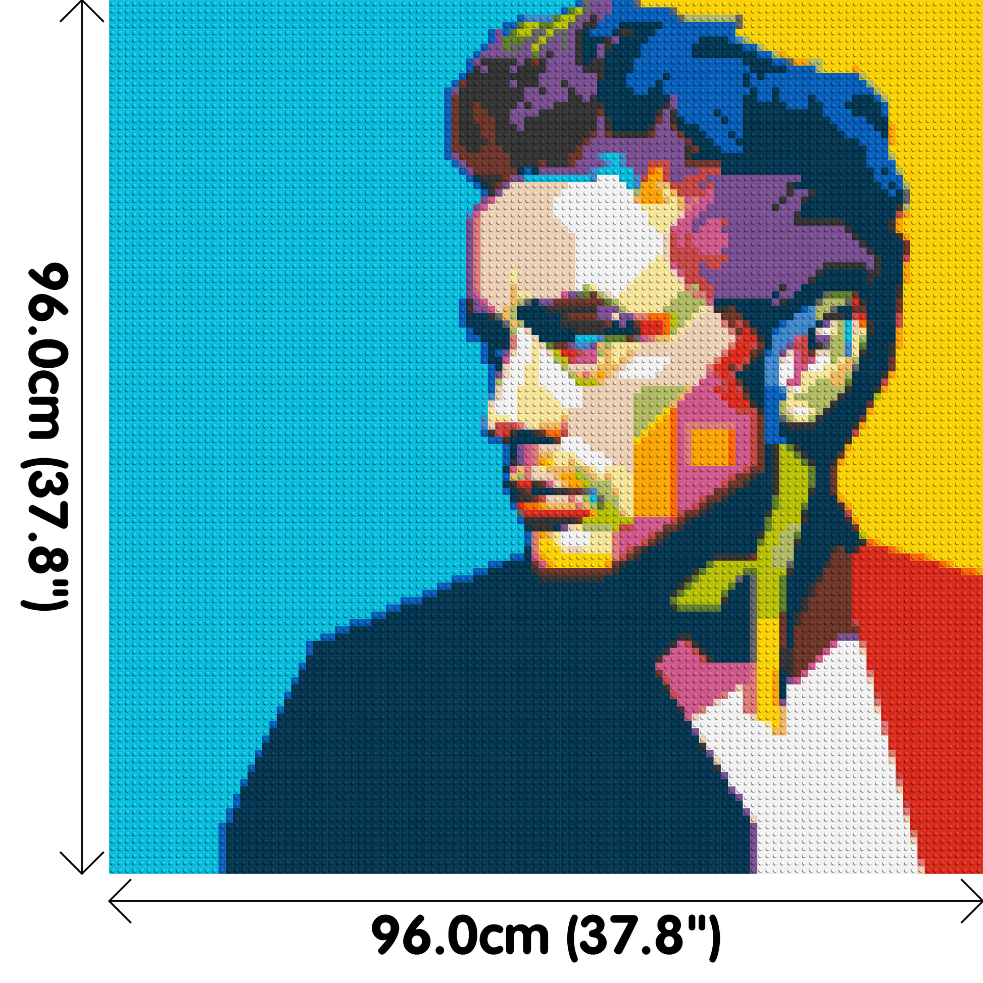 James Dean - Brick Art Mosaic Kit 5x5 dimensions