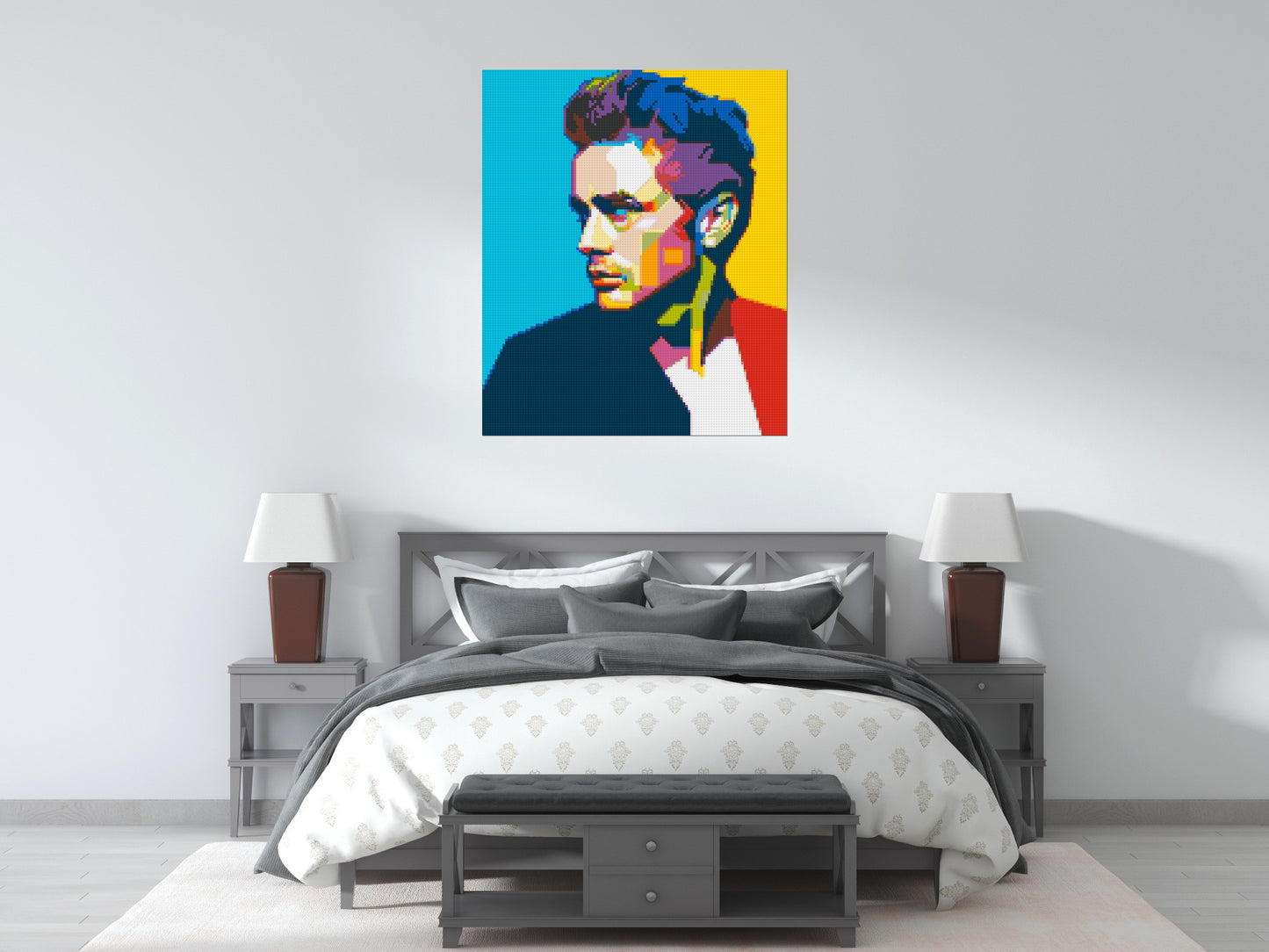 James Dean - Brick Art Mosaic Kit 5x6 large