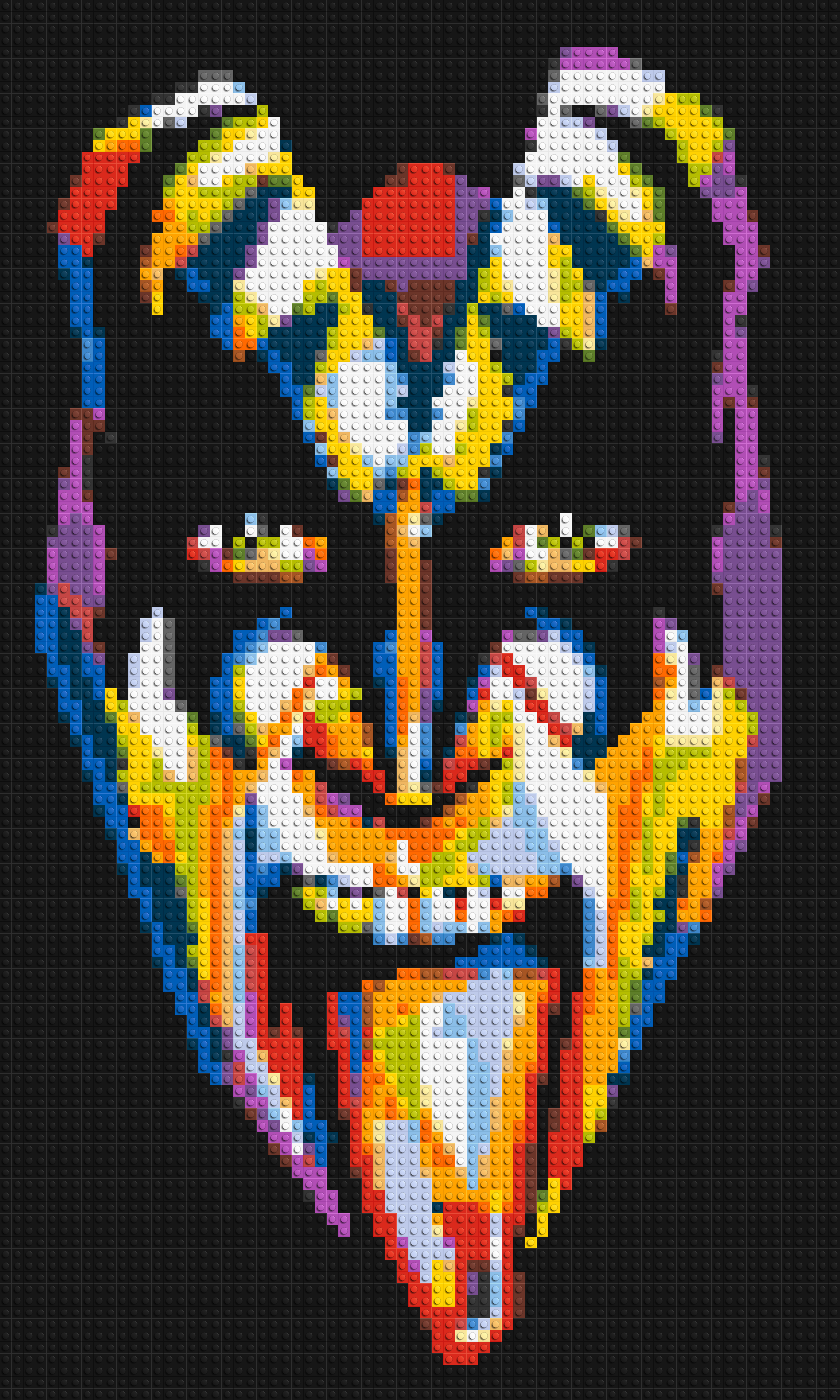 Gene Simmons - Brick Art Mosaic Kit 3x5 large