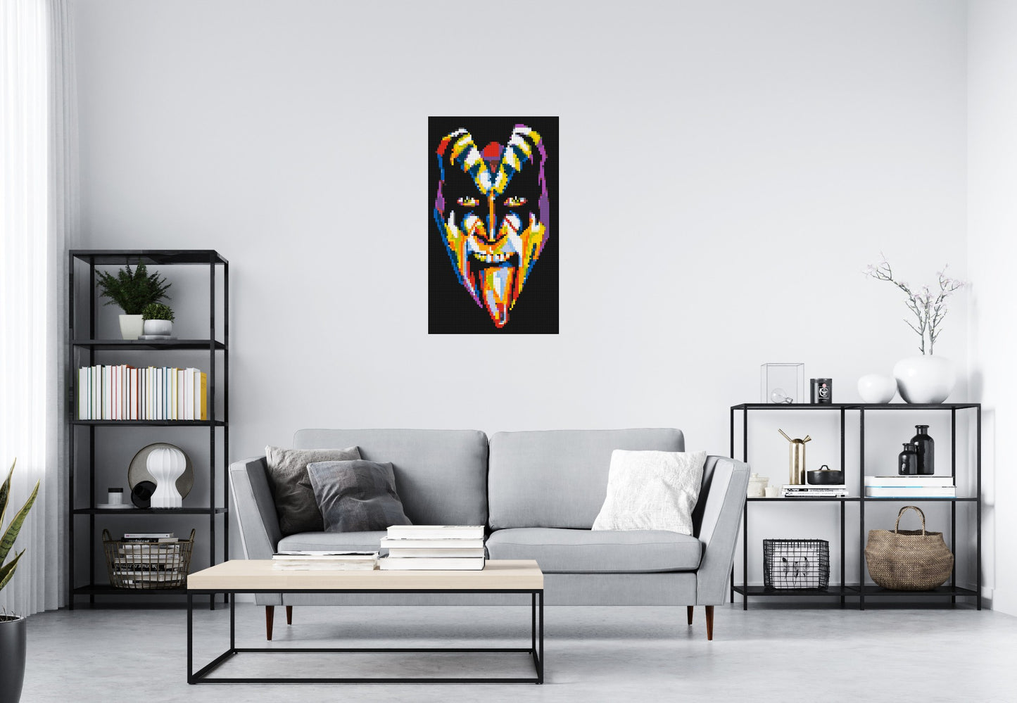 Gene Simmons - Brick Art Mosaic Kit 3x5 large