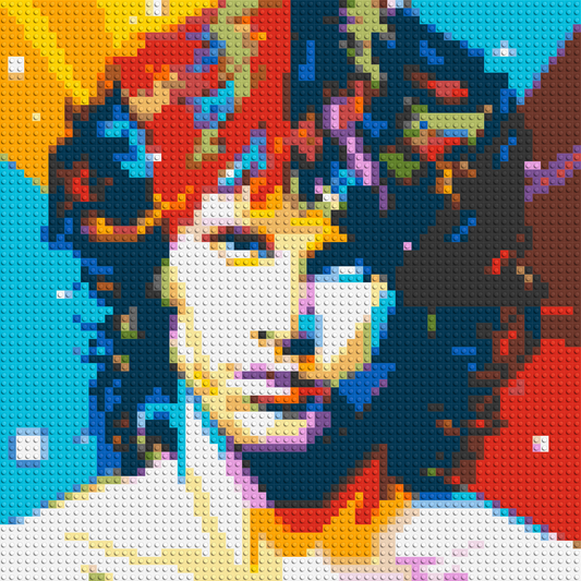 Jim Morrison - Brick Art Mosaic Kit 3x3 large