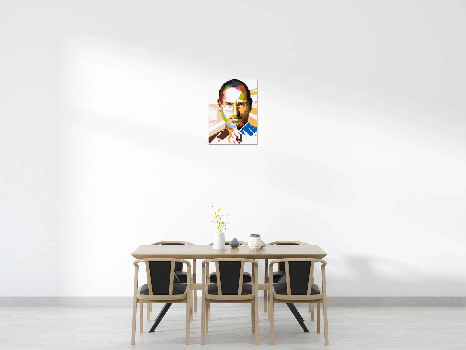 Steve Jobs - Brick Art Mosaic Kit 3x4 scene