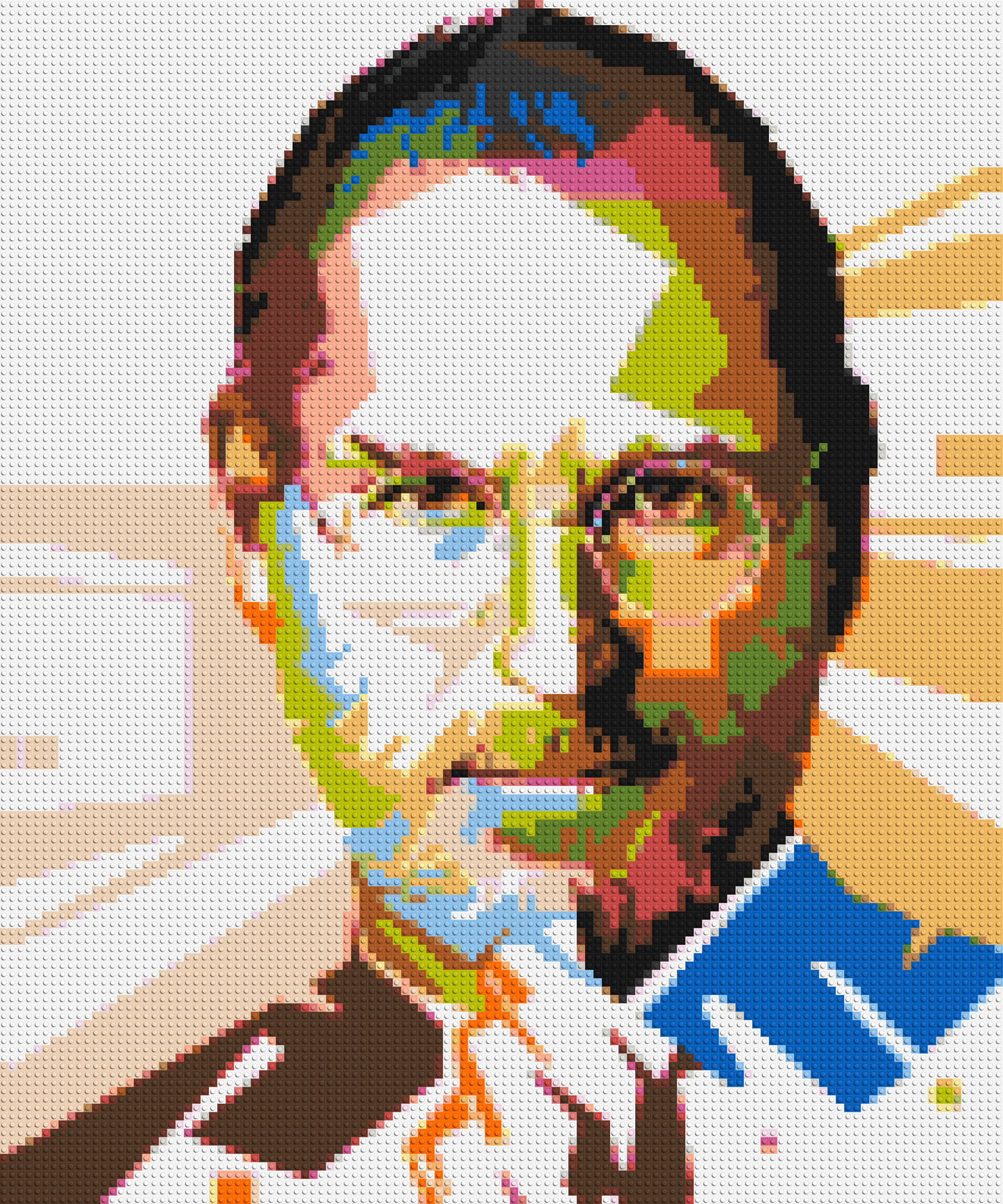 Steve Jobs - Brick Art Mosaic Kit 5x6 large