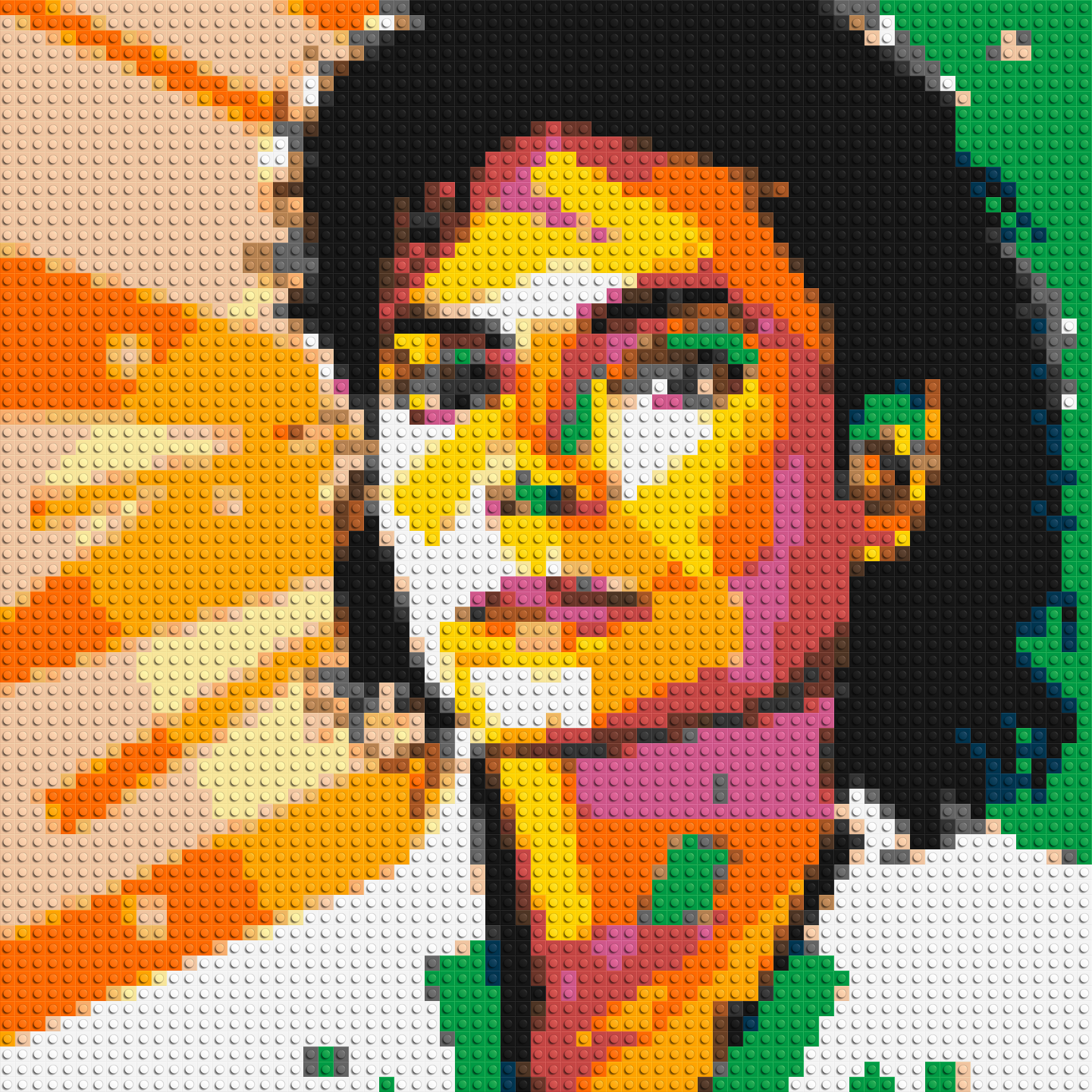 Michael Jackson - Brick Art Mosaic Kit 3x3 large