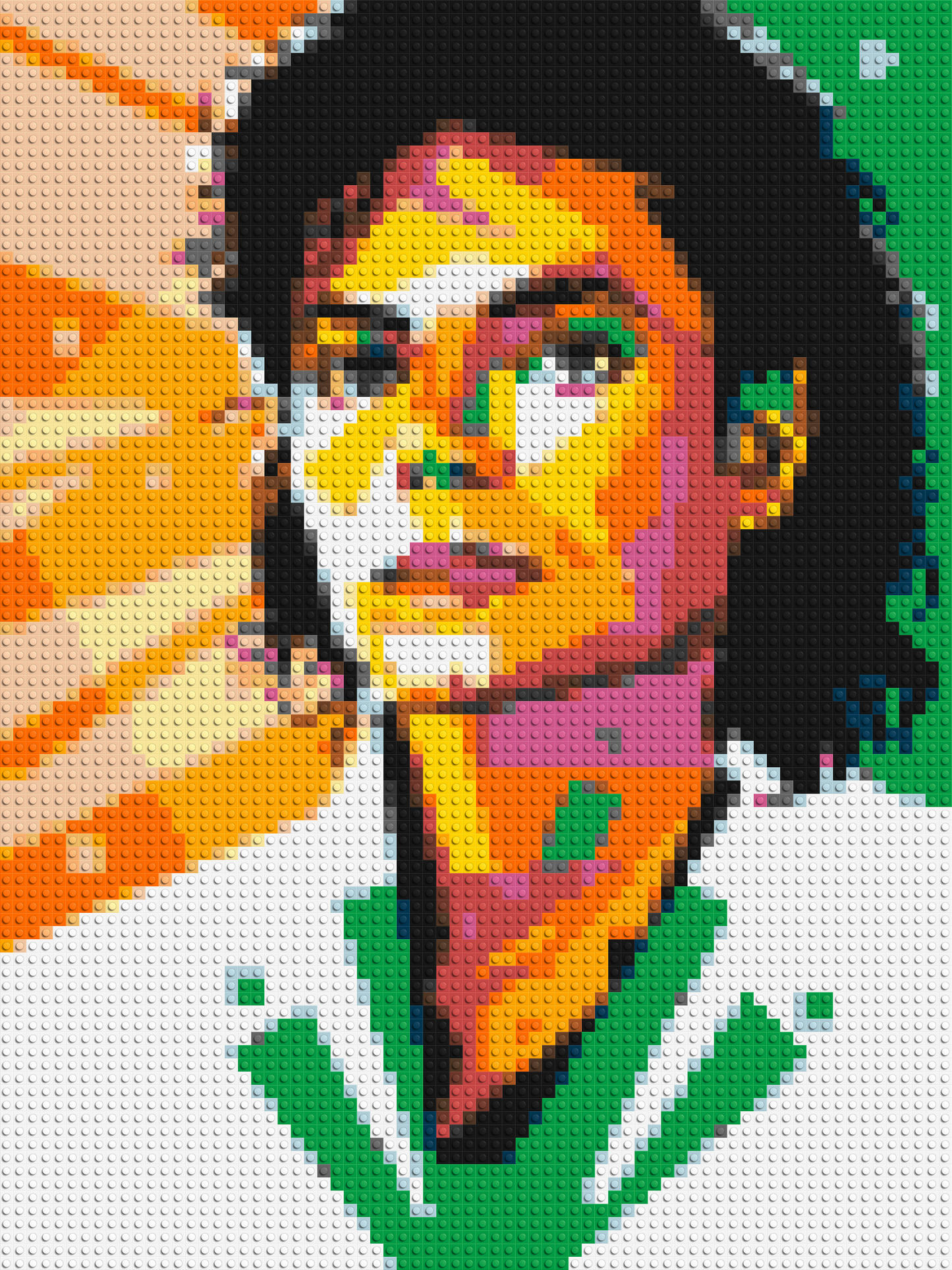 Michael Jackson - Brick Art Mosaic Kit 3x4 large