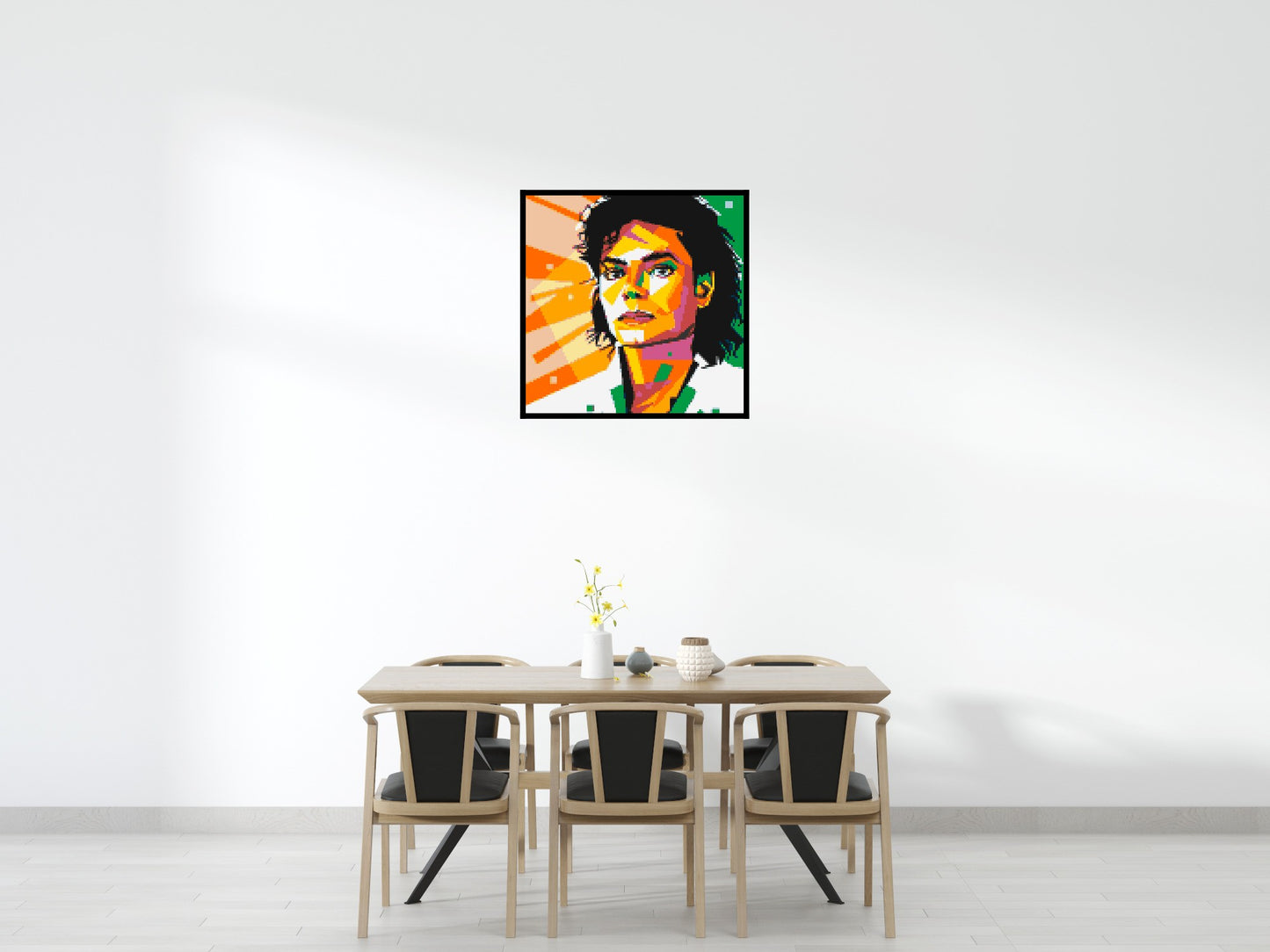 Michael Jackson - Brick Art Mosaic Kit 5x5 large