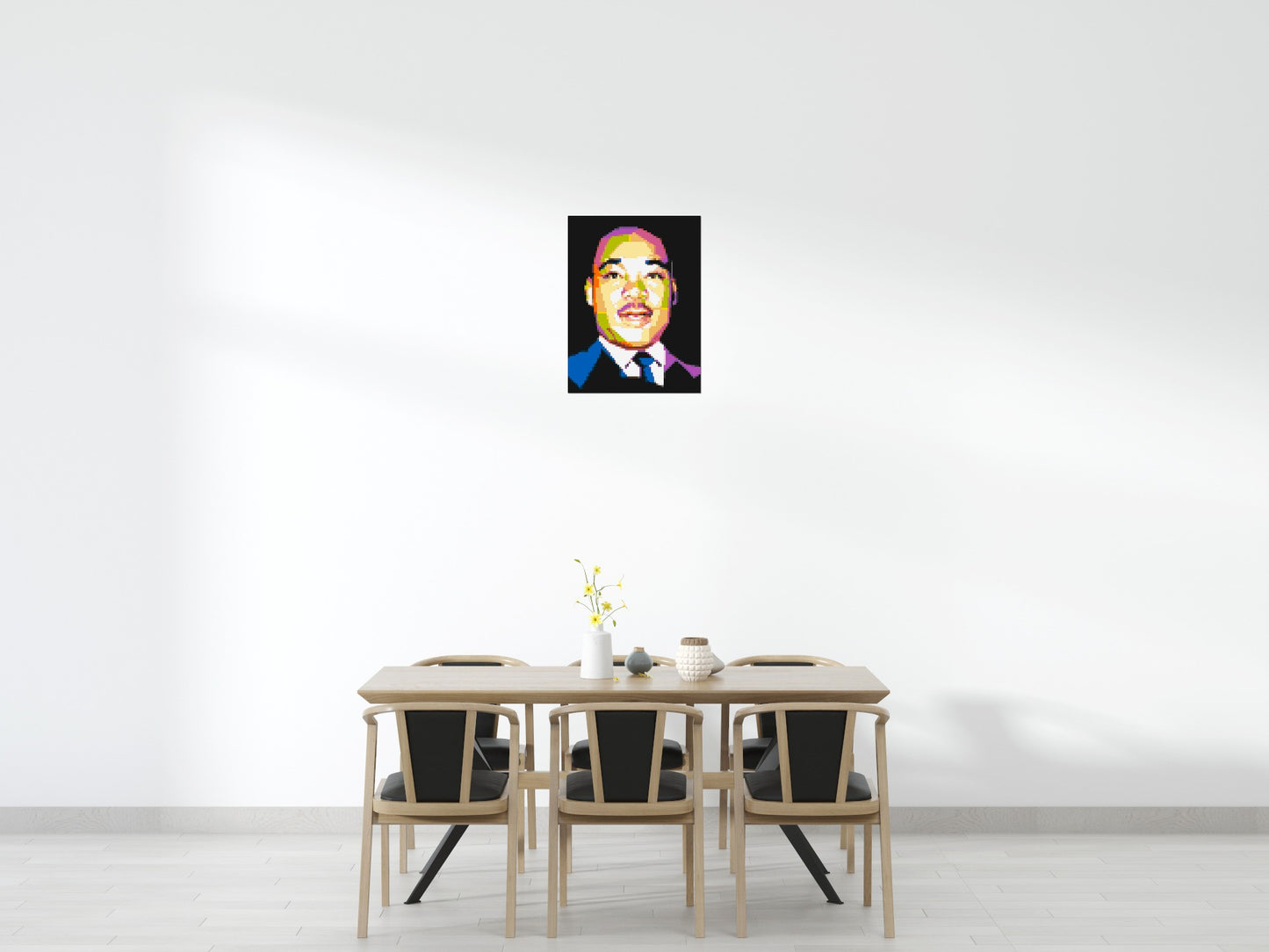 Martin Luther King Jr. - Brick Art Mosaic Kit 3x4 large