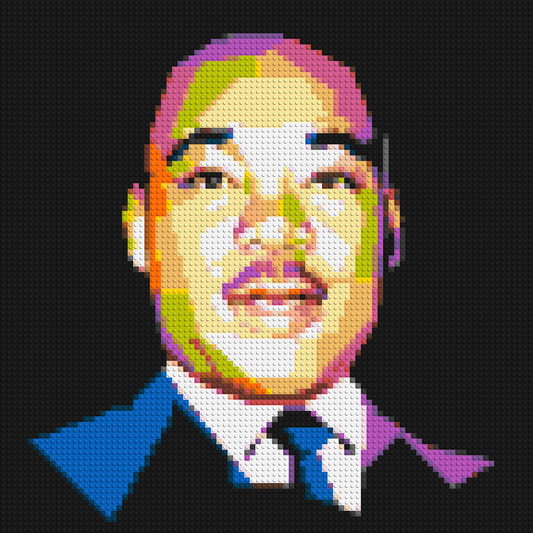 Martin Luther King Jr. - Brick Art Mosaic Kit 4x4 large