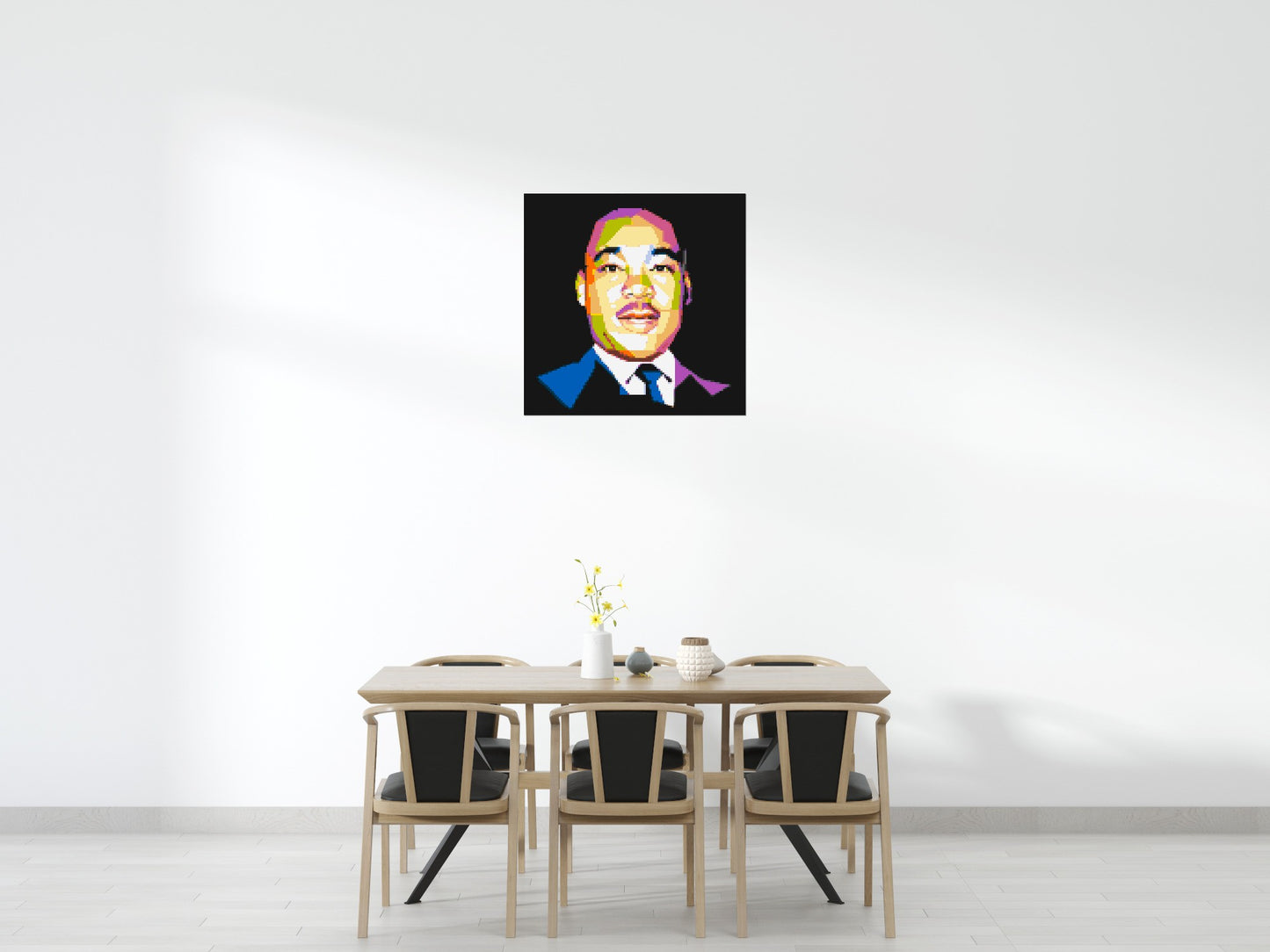 Martin Luther King Jr. - Brick Art Mosaic Kit 5x5 large