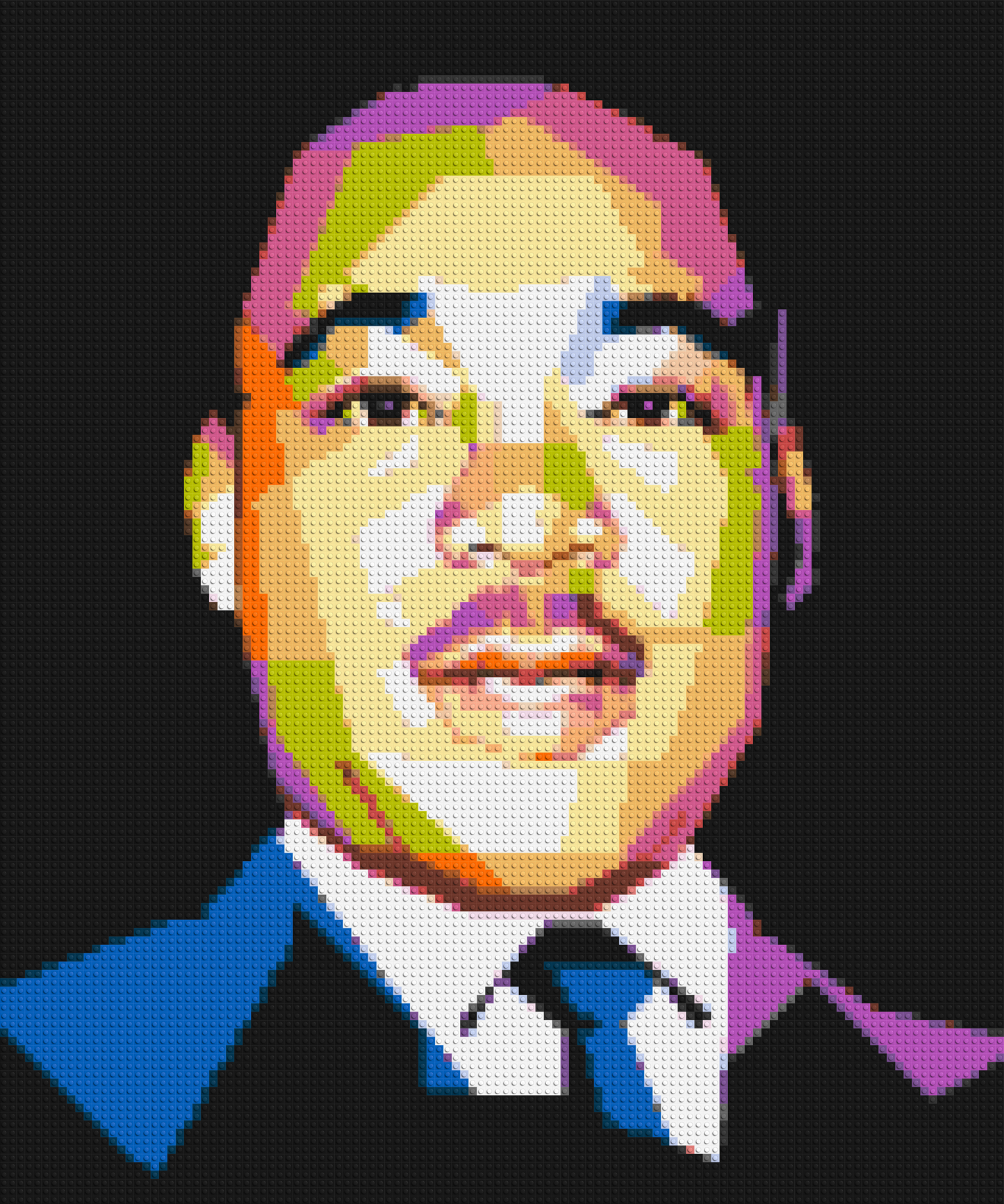 Martin Luther King Jr. - Brick Art Mosaic Kit 5x6 large