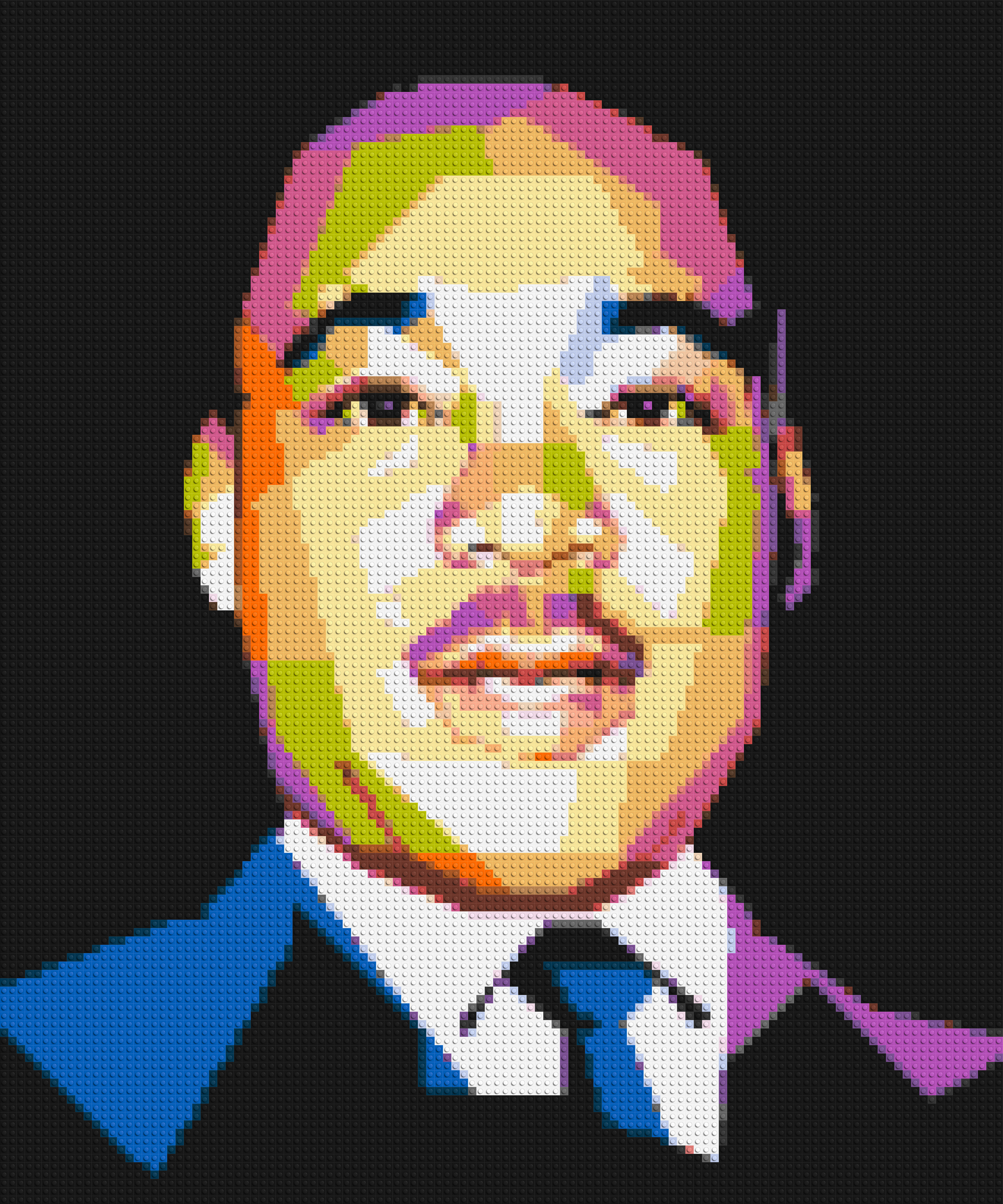 Martin Luther King Jr. - Brick Art Mosaic Kit 5x6 large