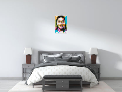 Ronaldinho Gaúcho - Brick Art Mosaic Kit 2x3 large