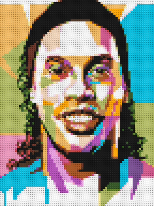 Ronaldinho Gaúcho - Brick Art Mosaic Kit 3x4 large