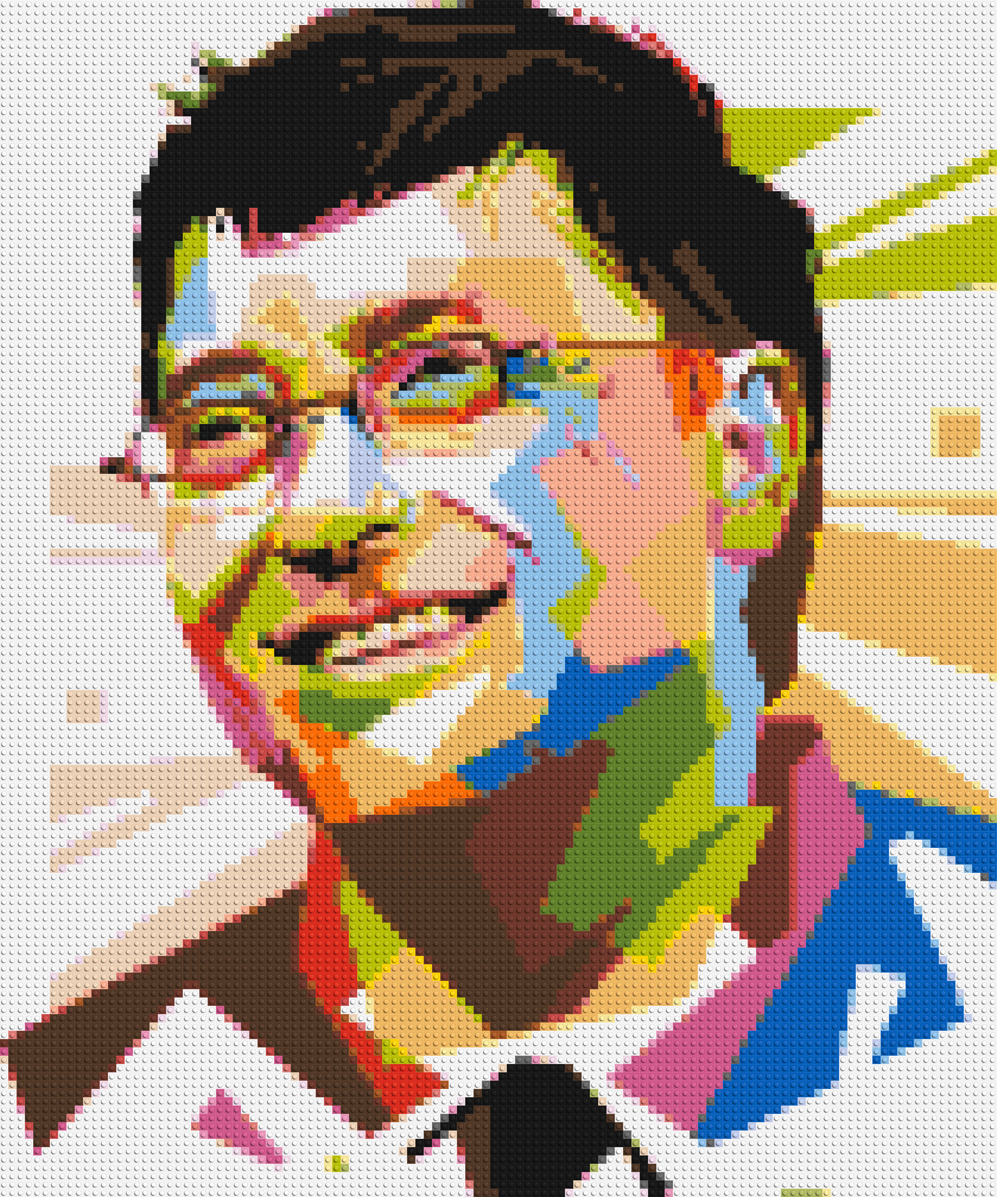 Bill Gates - Brick Art Mosaic Kit 5x6 large