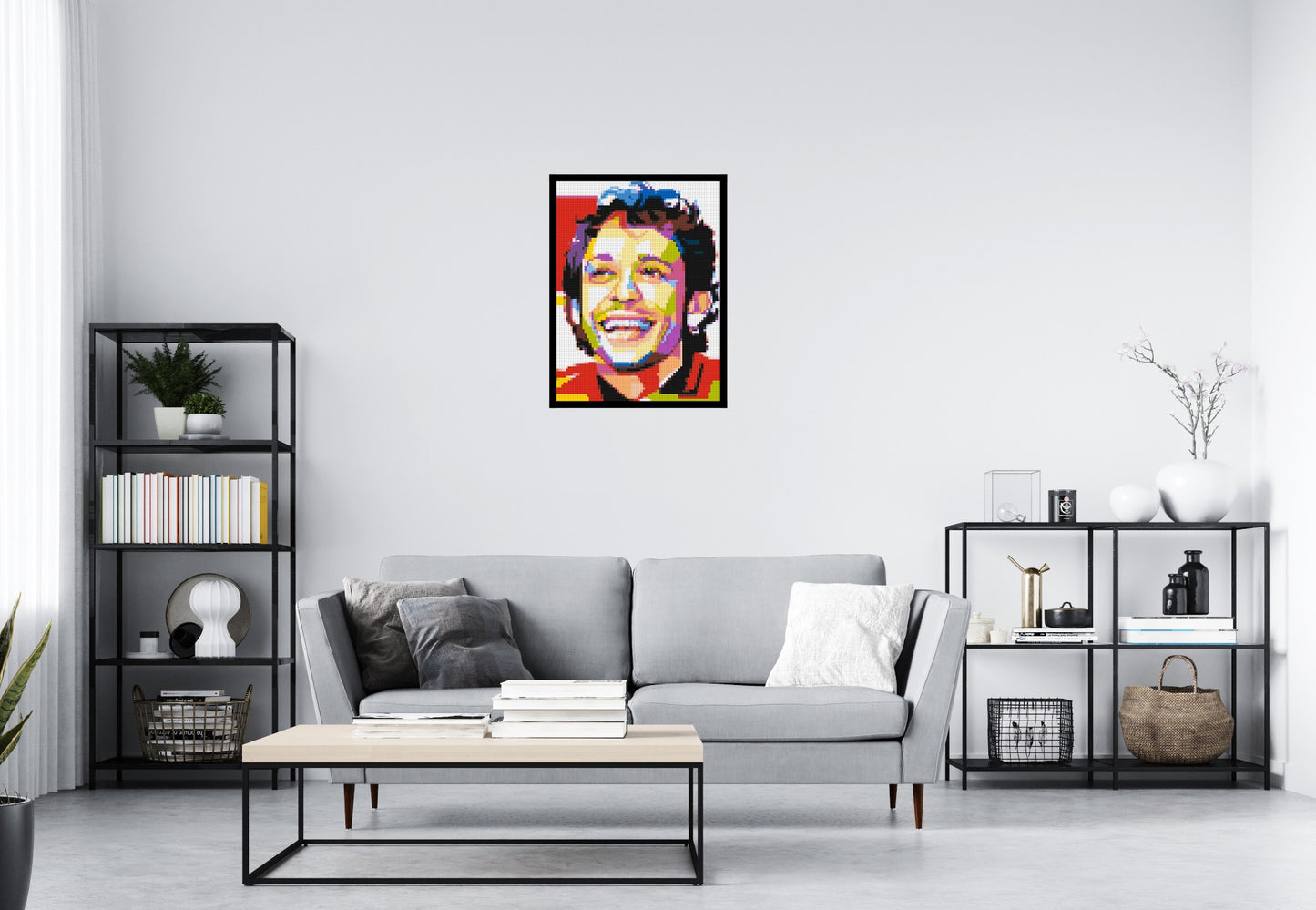 Valentino Rossi - Brick Art Mosaic Kit 3x4 large