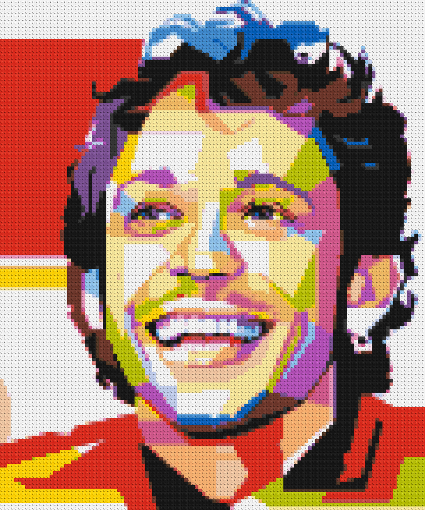 Valentino Rossi - Brick Art Mosaic Kit 5x6 large