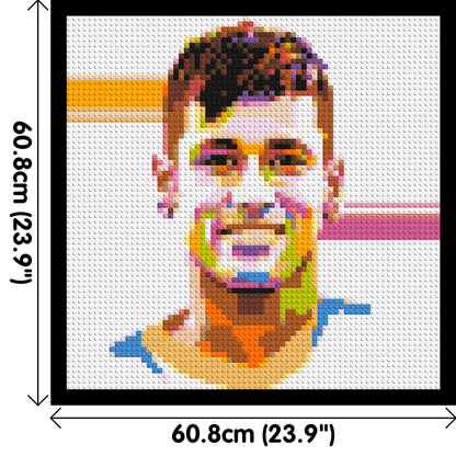 Neymar #2 - Brick Art Mosaic Kit 3x3 large