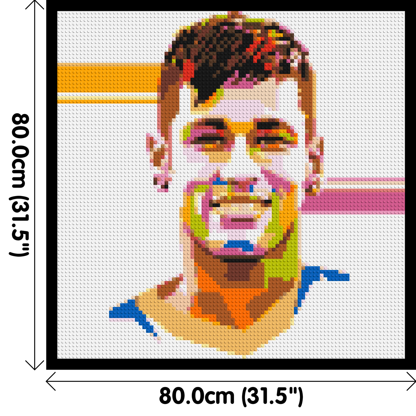 Neymar #2 - Brick Art Mosaic Kit 4x4 large