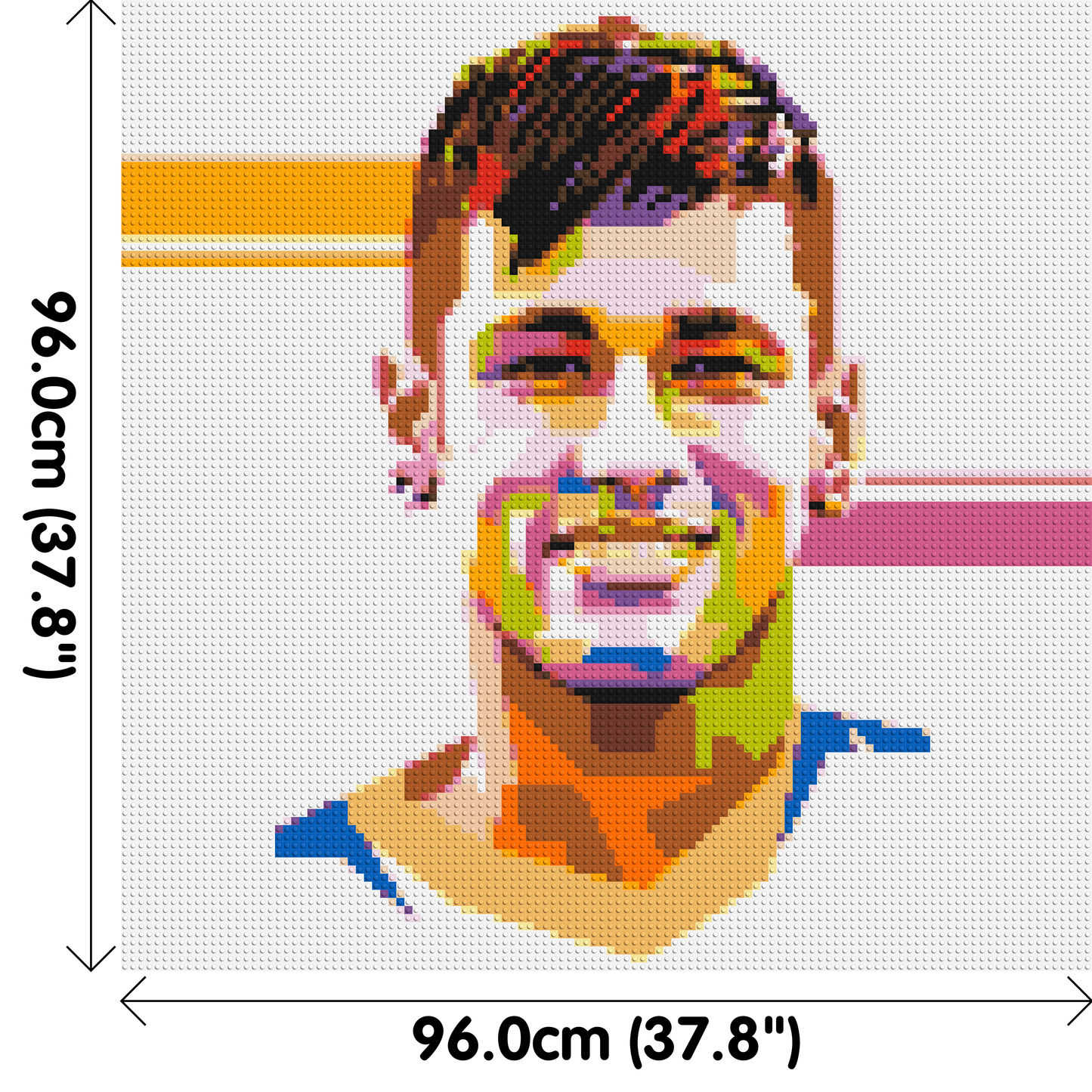 Neymar #2 - Brick Art Mosaic Kit 5x5 large