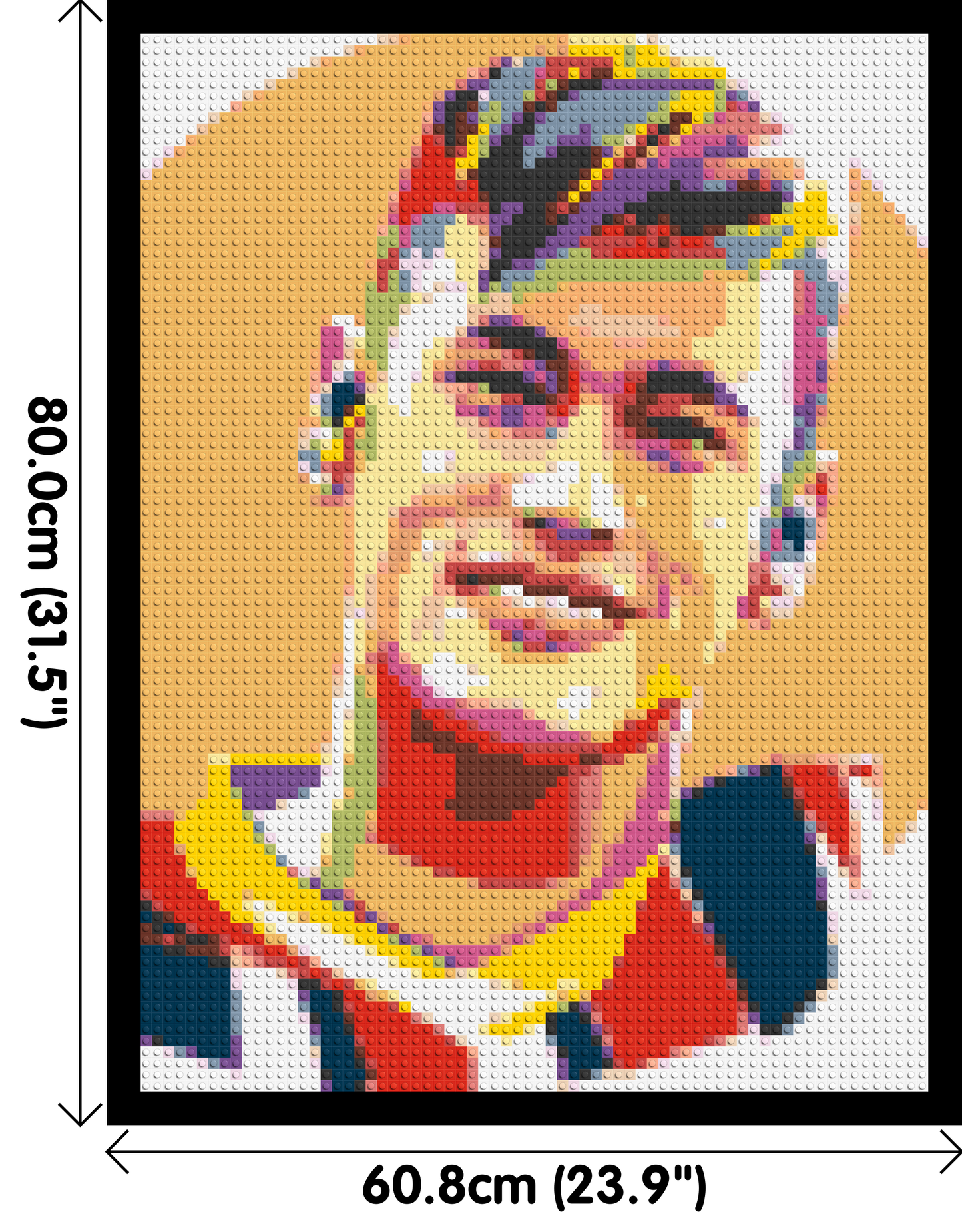 Neymar #3 - Brick Art Mosaic Kit 3x4 large