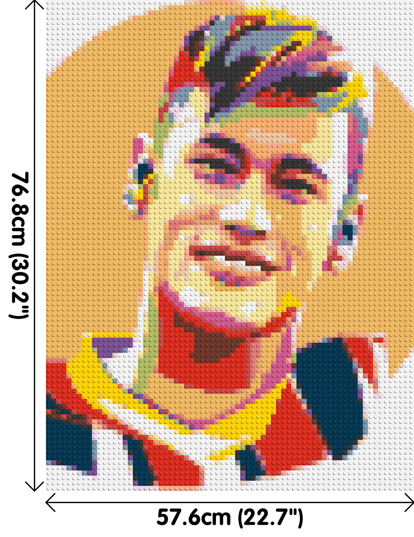 Neymar #3 - Brick Art Mosaic Kit 3x4 large