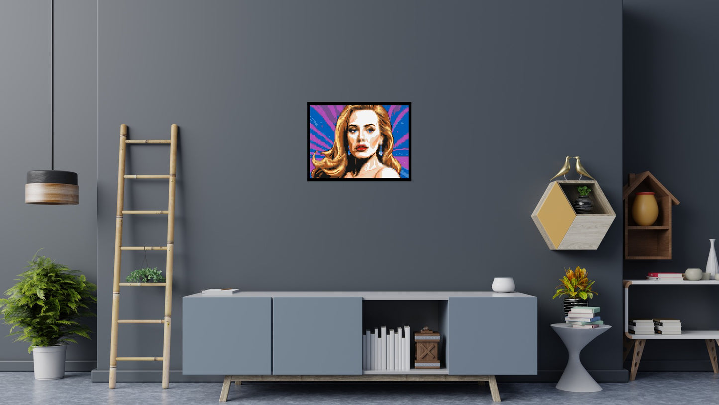 Adele - Brick Art Mosaic Kit 4x3 large