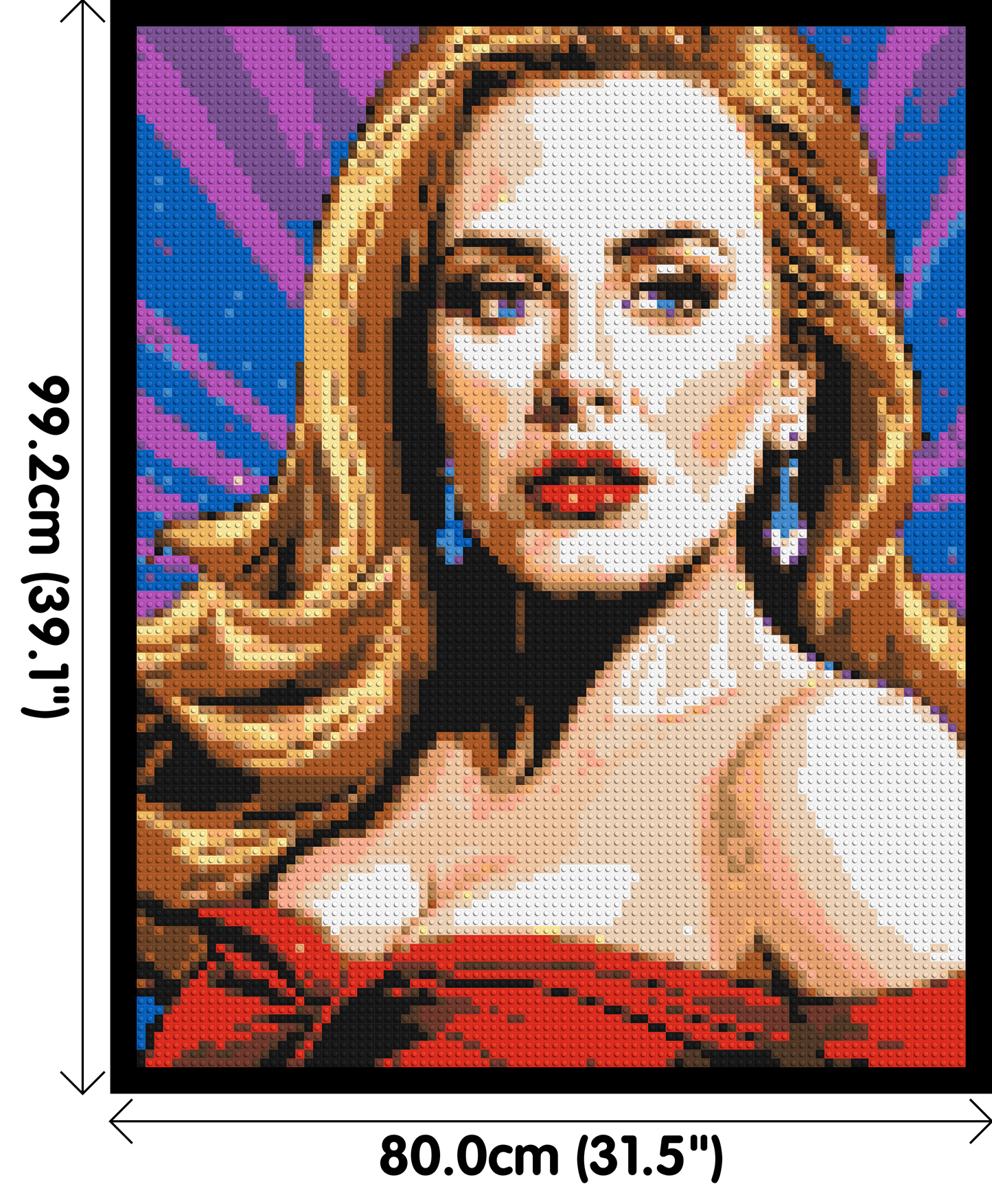 Adele - Brick Art Mosaic Kit 4x5 large