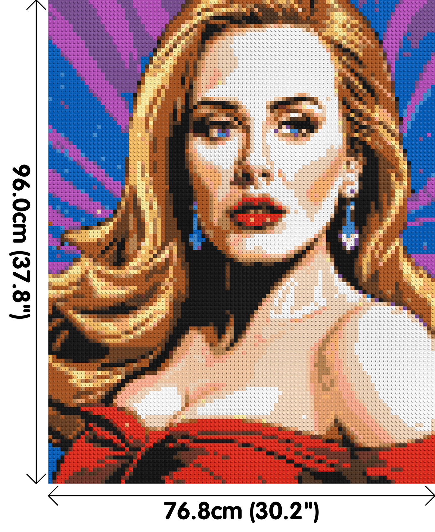 Adele - Brick Art Mosaic Kit 4x5 large